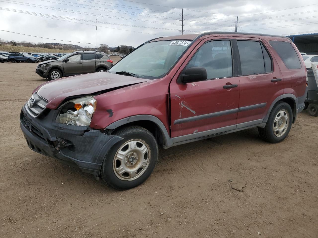 HONDA CR-V 2005 jhlrd78595c028568