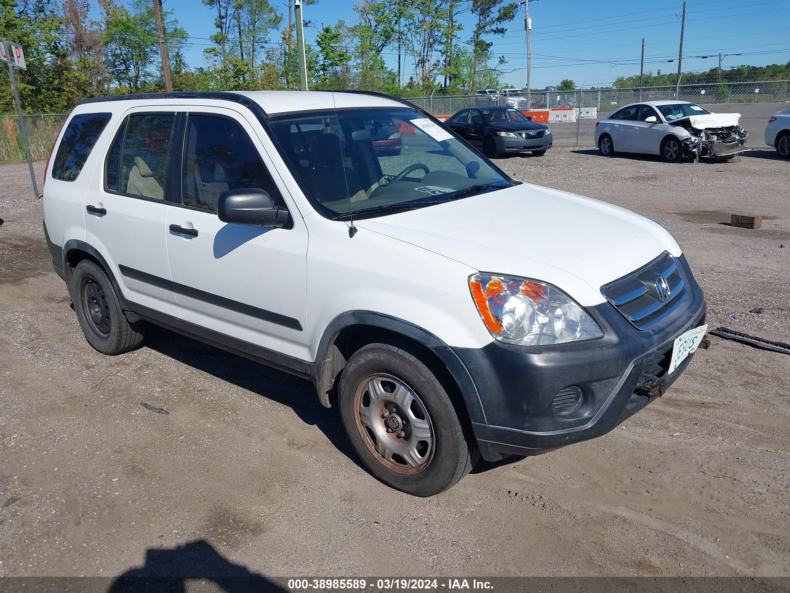 HONDA CR-V 2006 jhlrd78596c018849