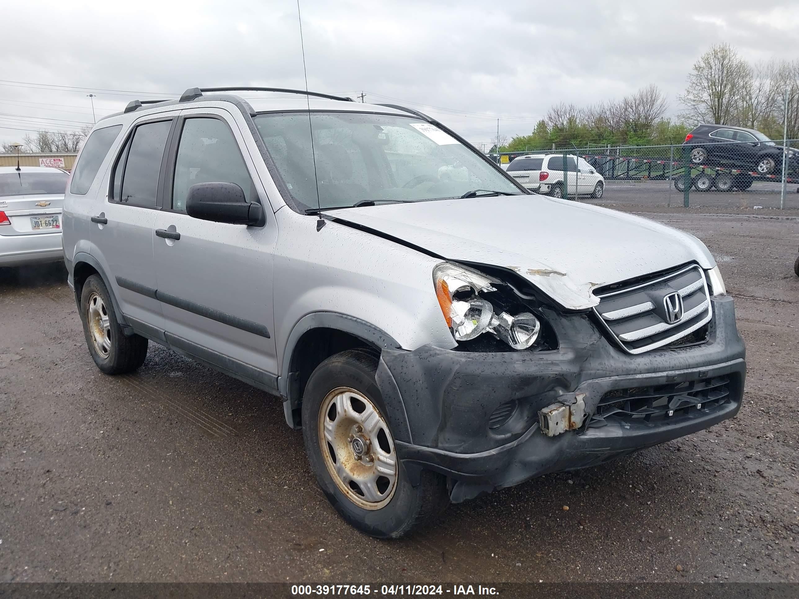 HONDA CR-V 2005 jhlrd785x5c048845