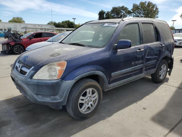 HONDA CRV 2002 jhlrd78802c093377