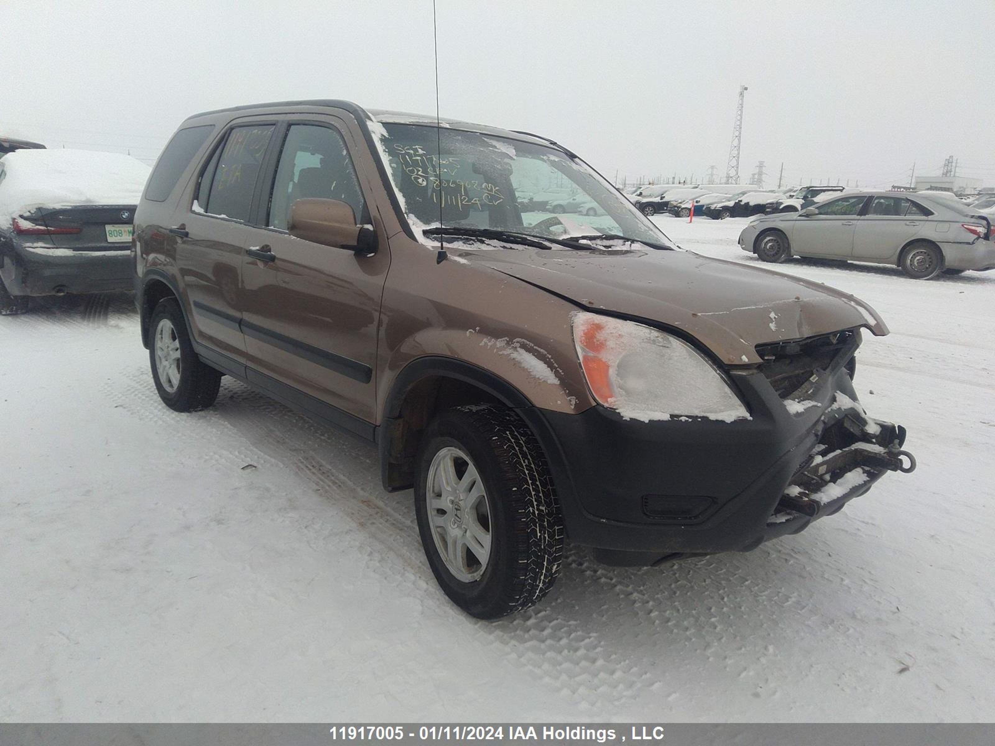 HONDA CR-V 2002 jhlrd78802c806908