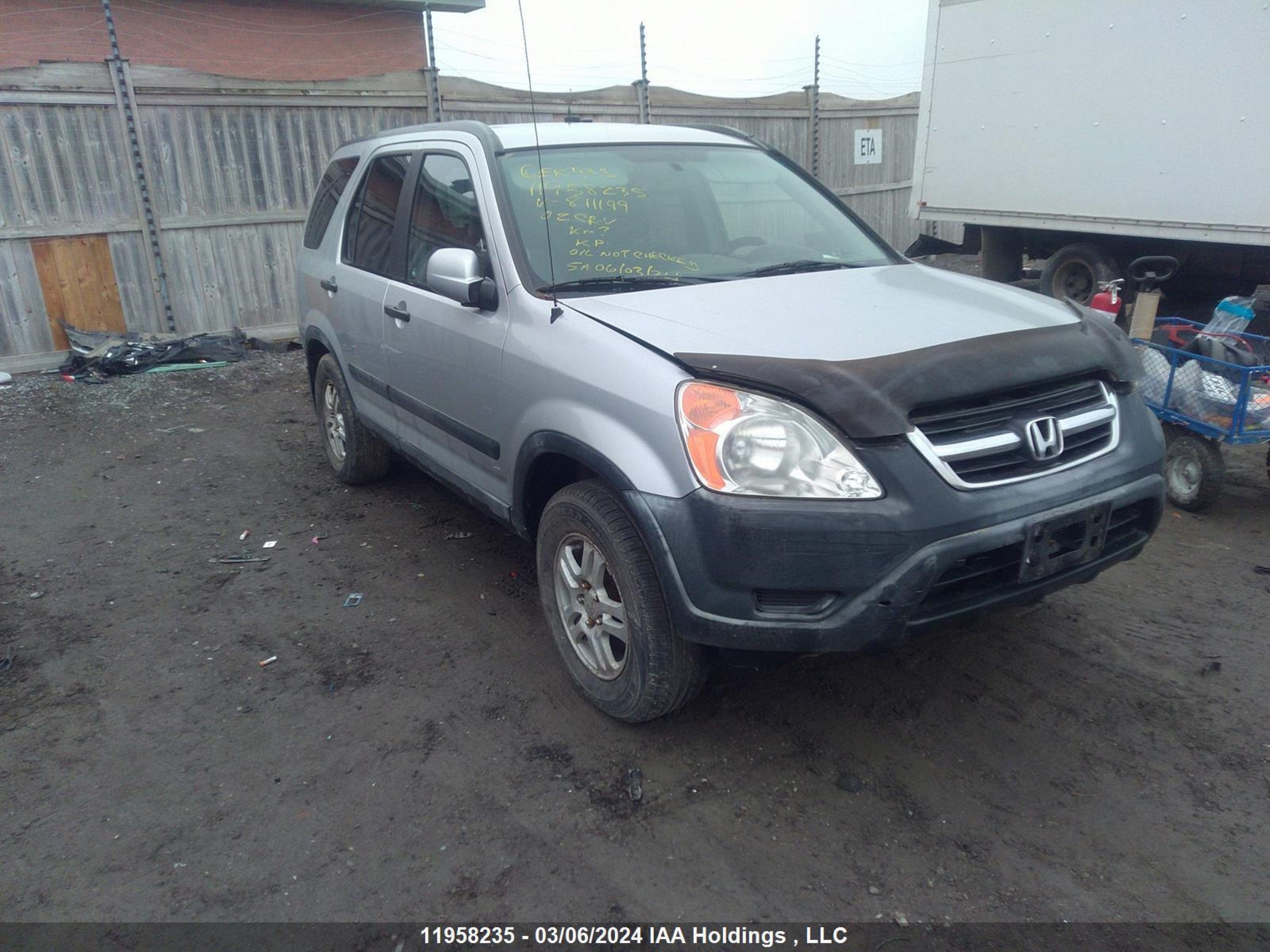 HONDA CR-V 2002 jhlrd78802c811199