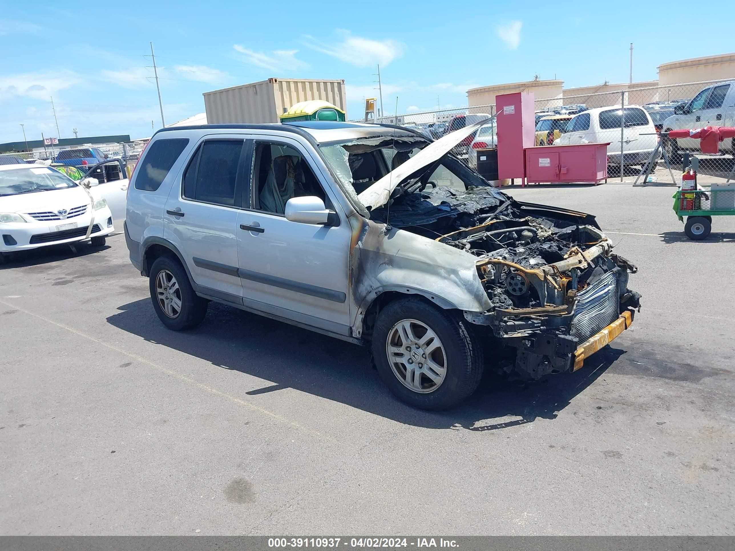 HONDA CR-V 2004 jhlrd78804c001185