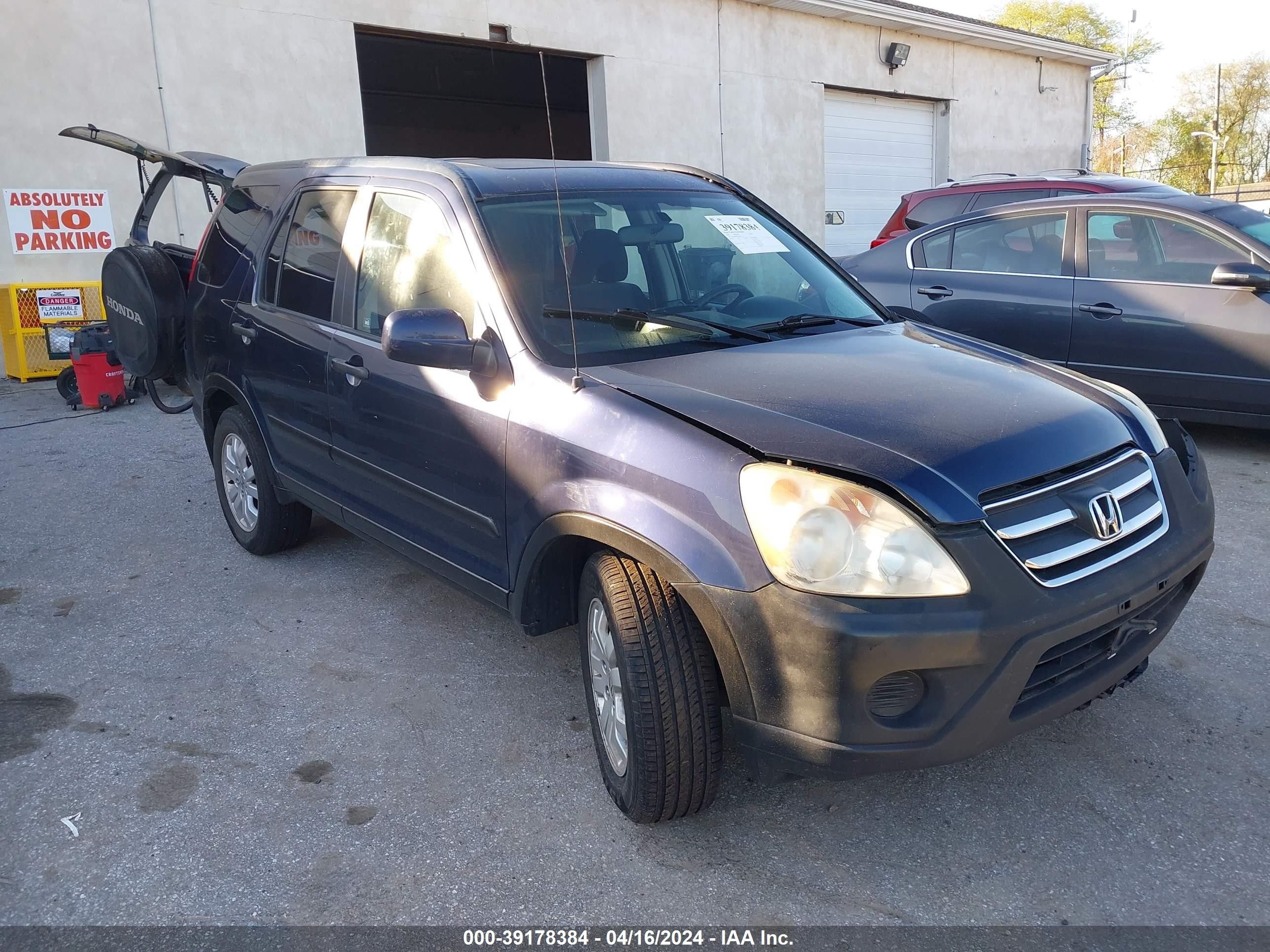 HONDA CR-V 2006 jhlrd78806c004137