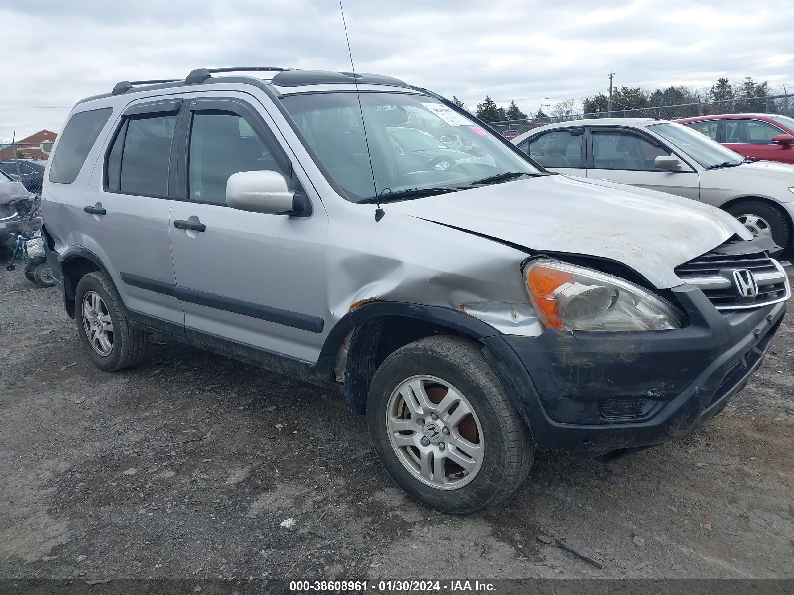 HONDA CR-V 2002 jhlrd78812c011768