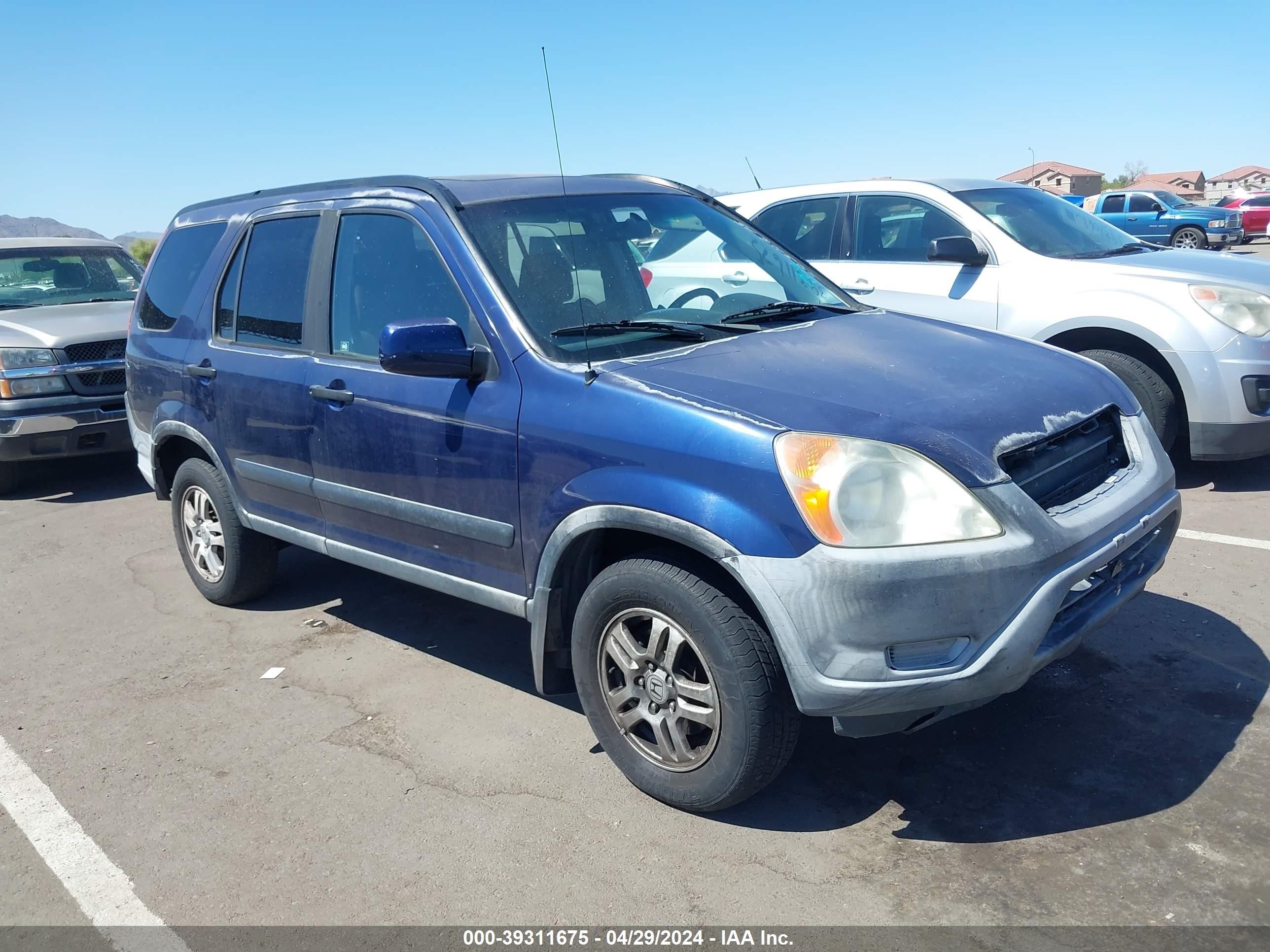 HONDA CR-V 2002 jhlrd78812c027680