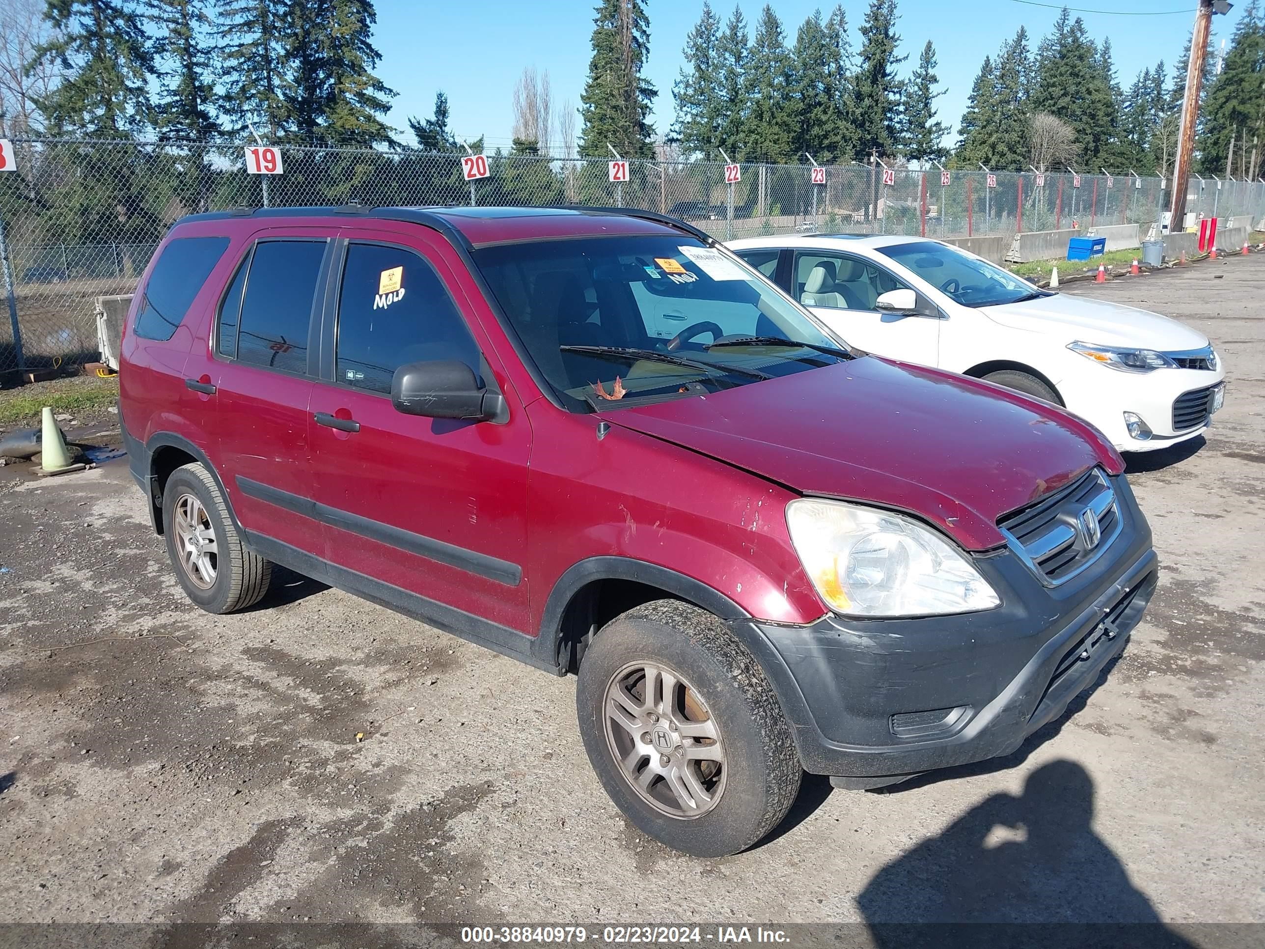 HONDA CR-V 2002 jhlrd78812c064499