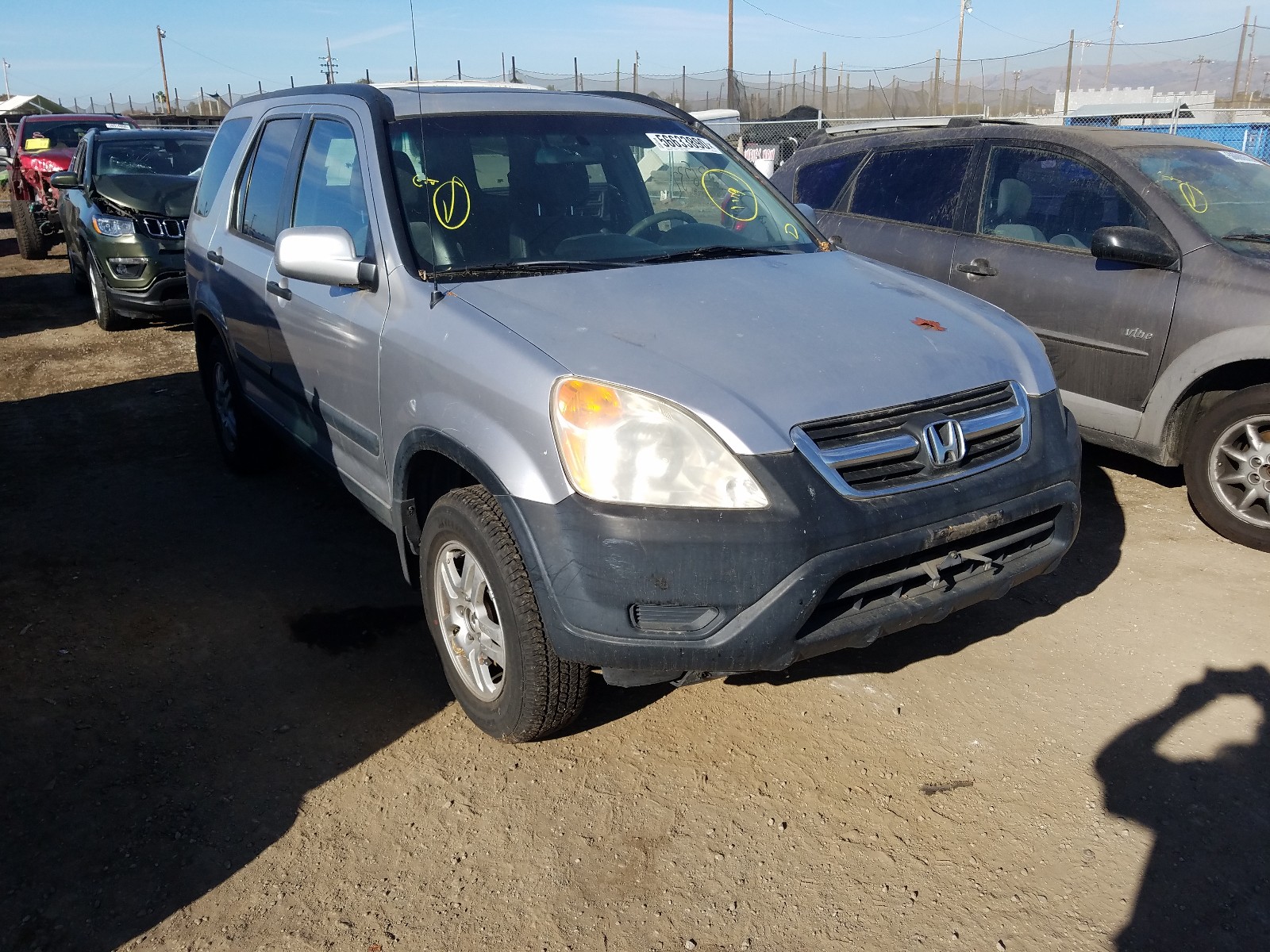 HONDA CR-V EX 2003 jhlrd78813c019385