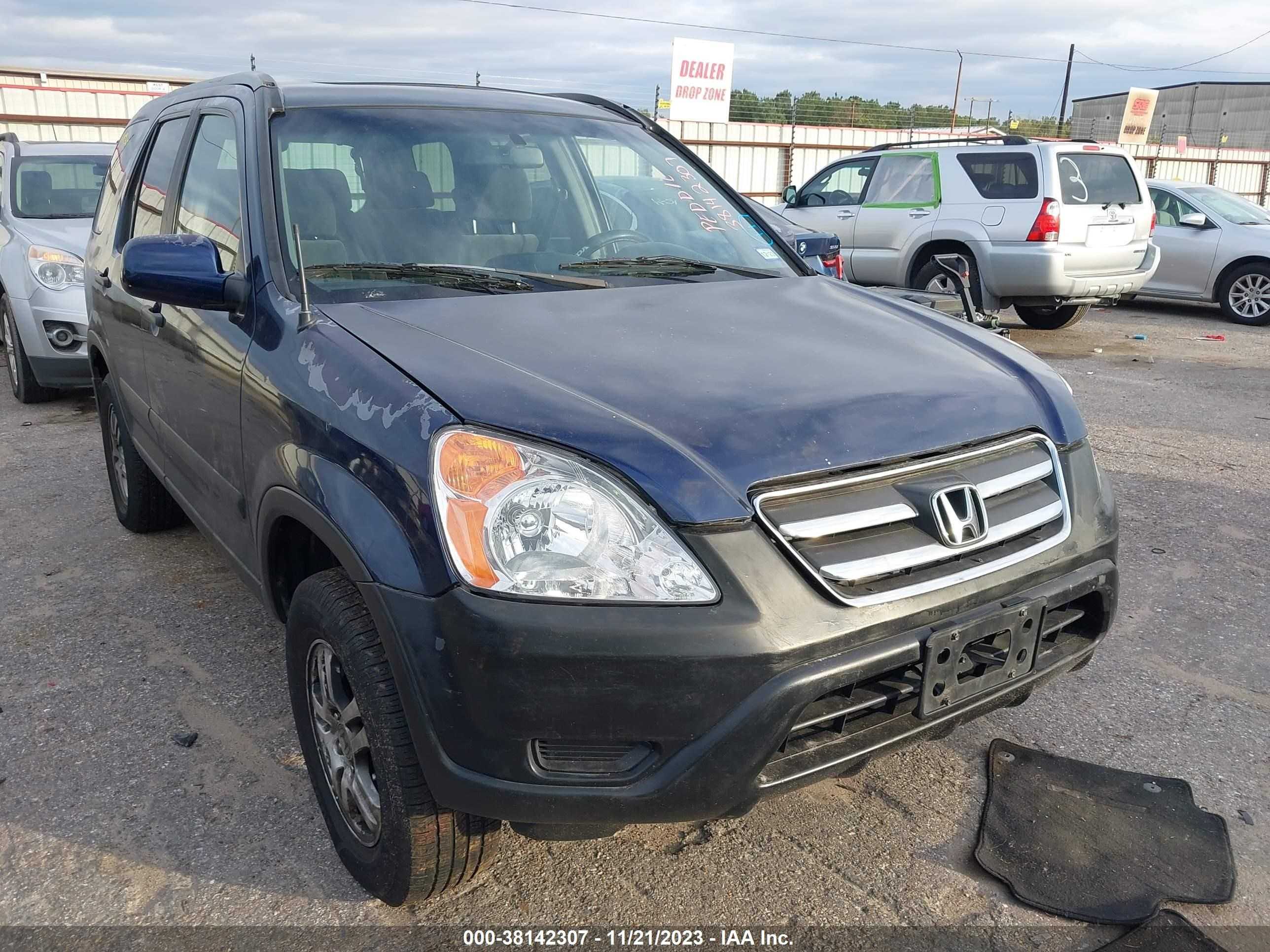 HONDA CR-V 2003 jhlrd78813c030158