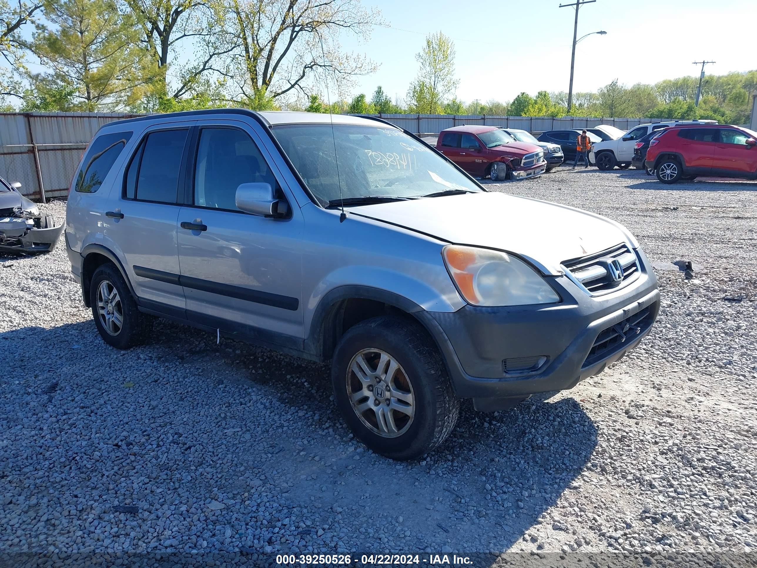 HONDA CR-V 2004 jhlrd78814c014737