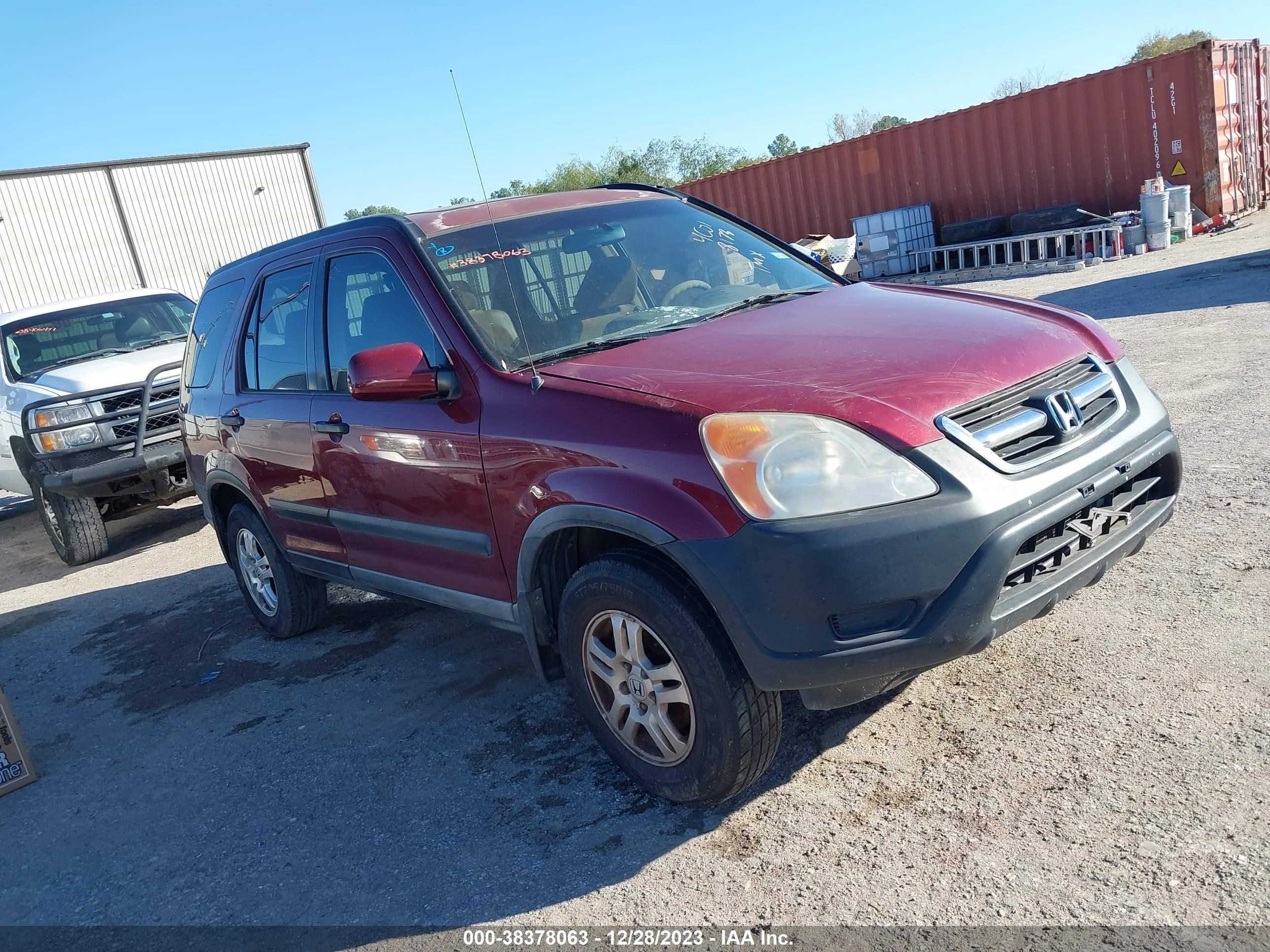 HONDA CR-V 2004 jhlrd78814c018173