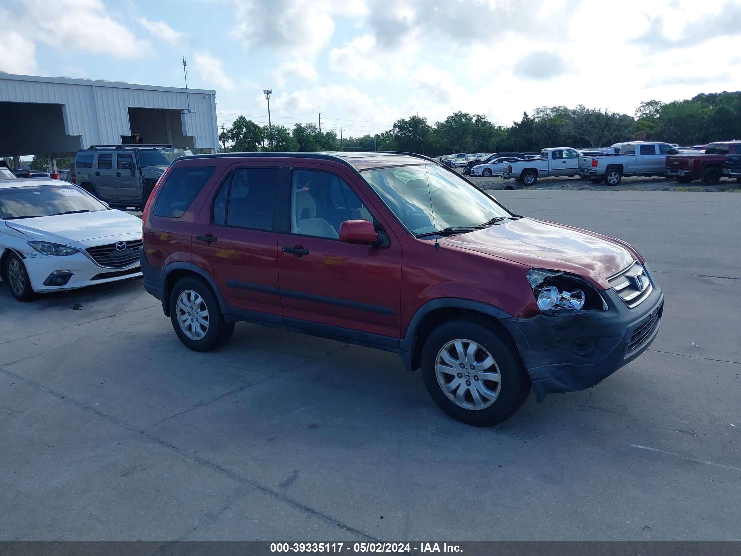 HONDA CR-V 2005 jhlrd78815c062949