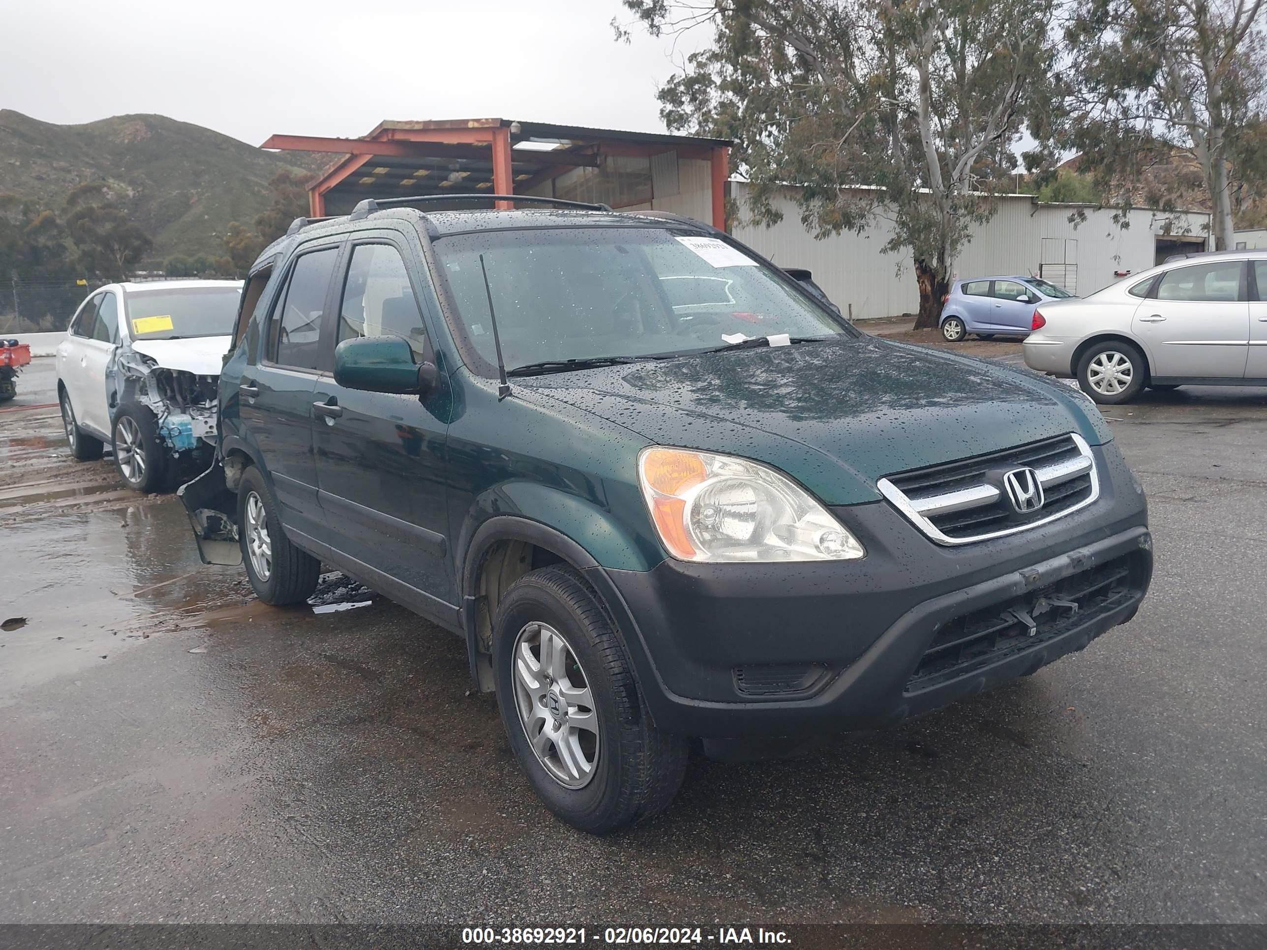 HONDA CR-V 2004 jhlrd78824c038402