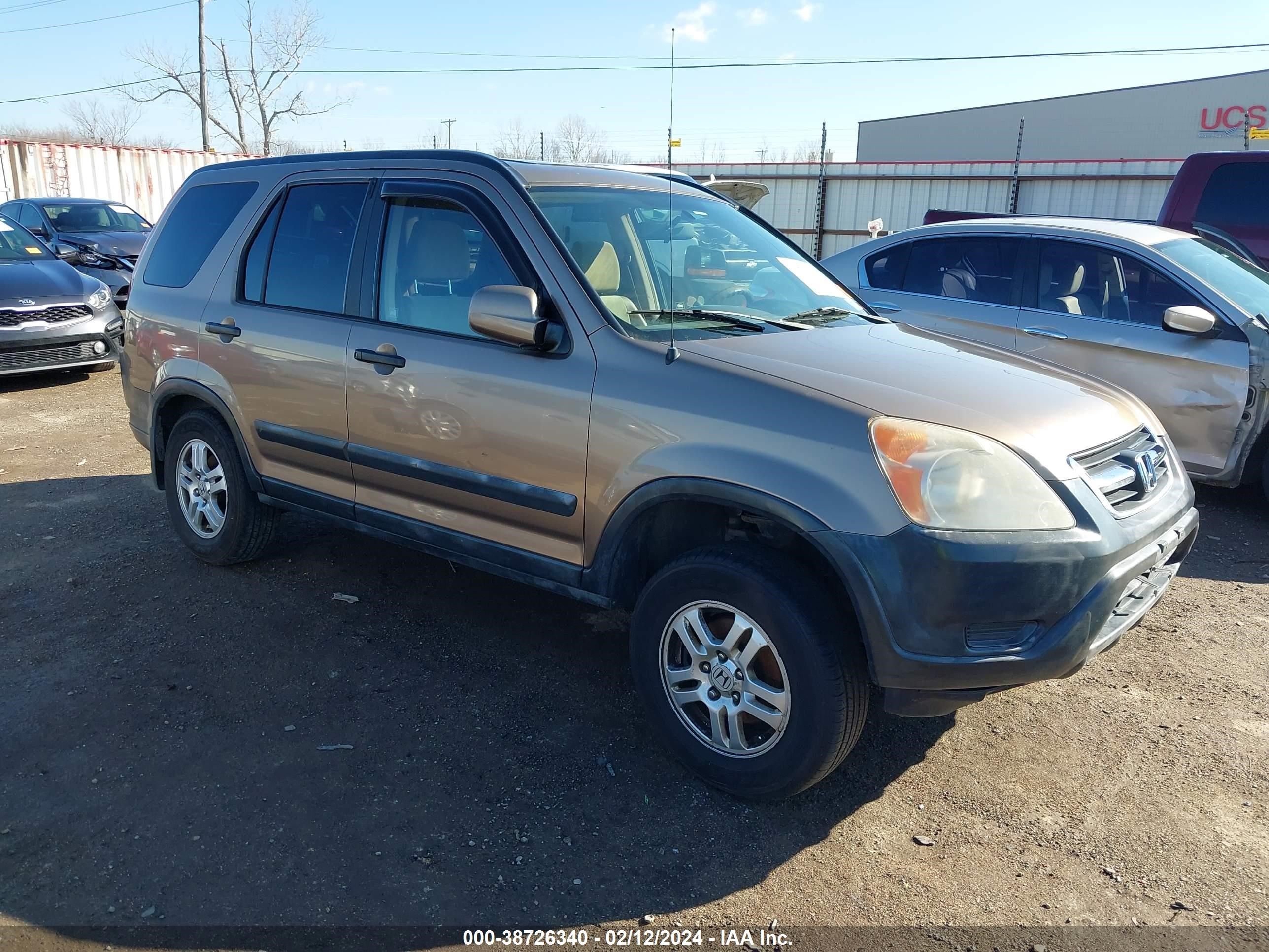 HONDA CR-V 2002 jhlrd78832c028281