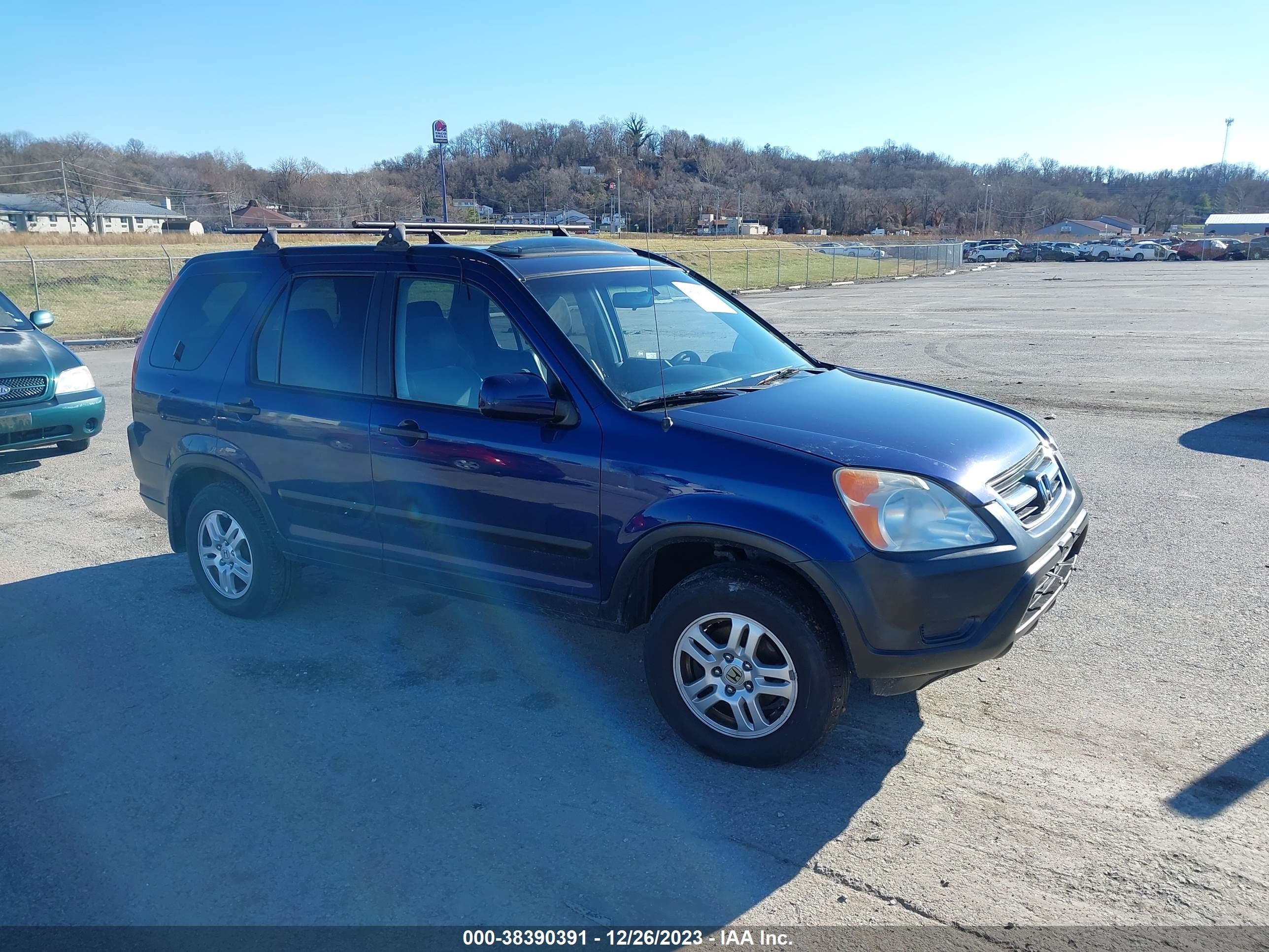 HONDA CR-V 2002 jhlrd78832c056016