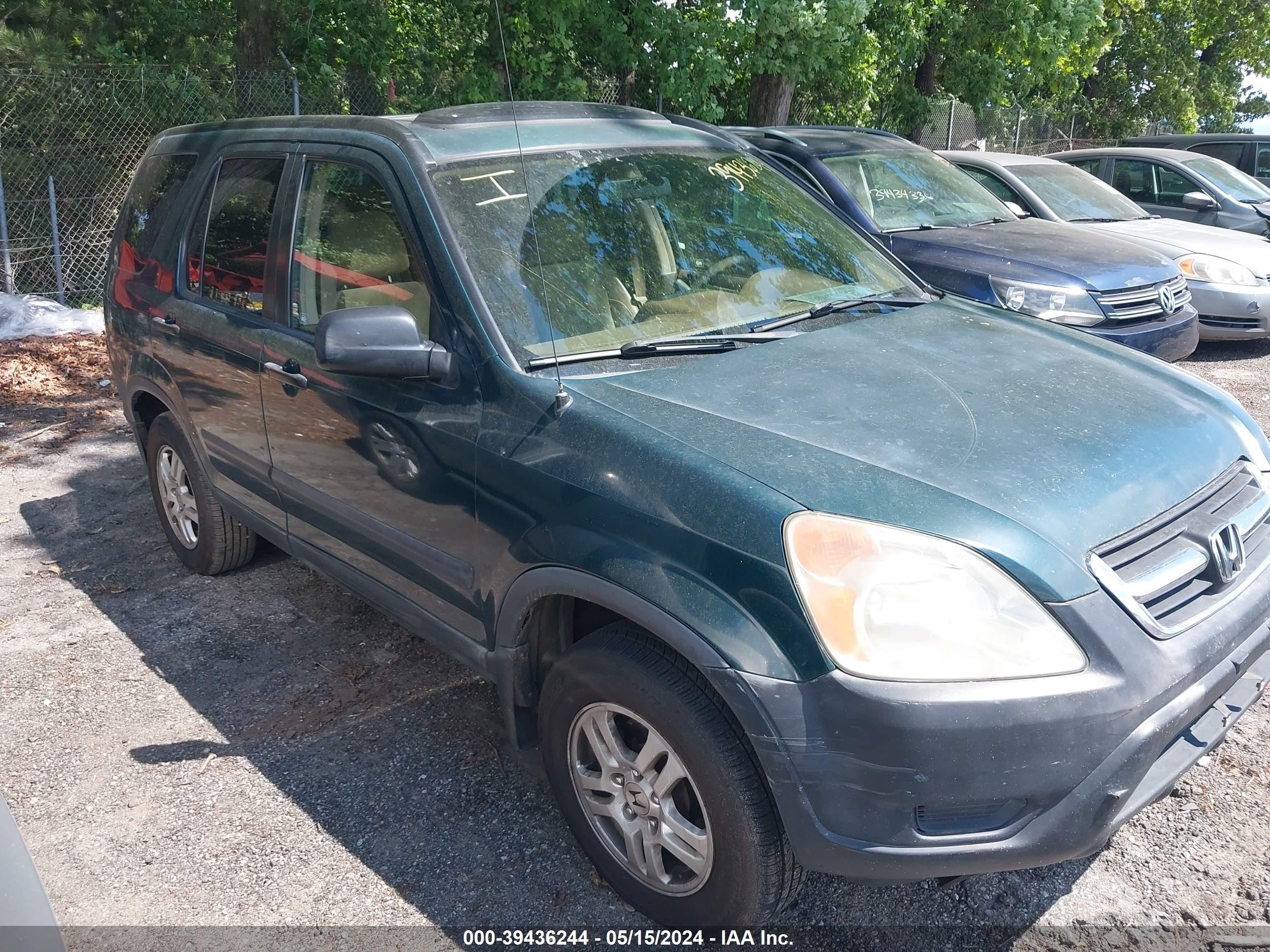 HONDA CR-V 2002 jhlrd78832c056226