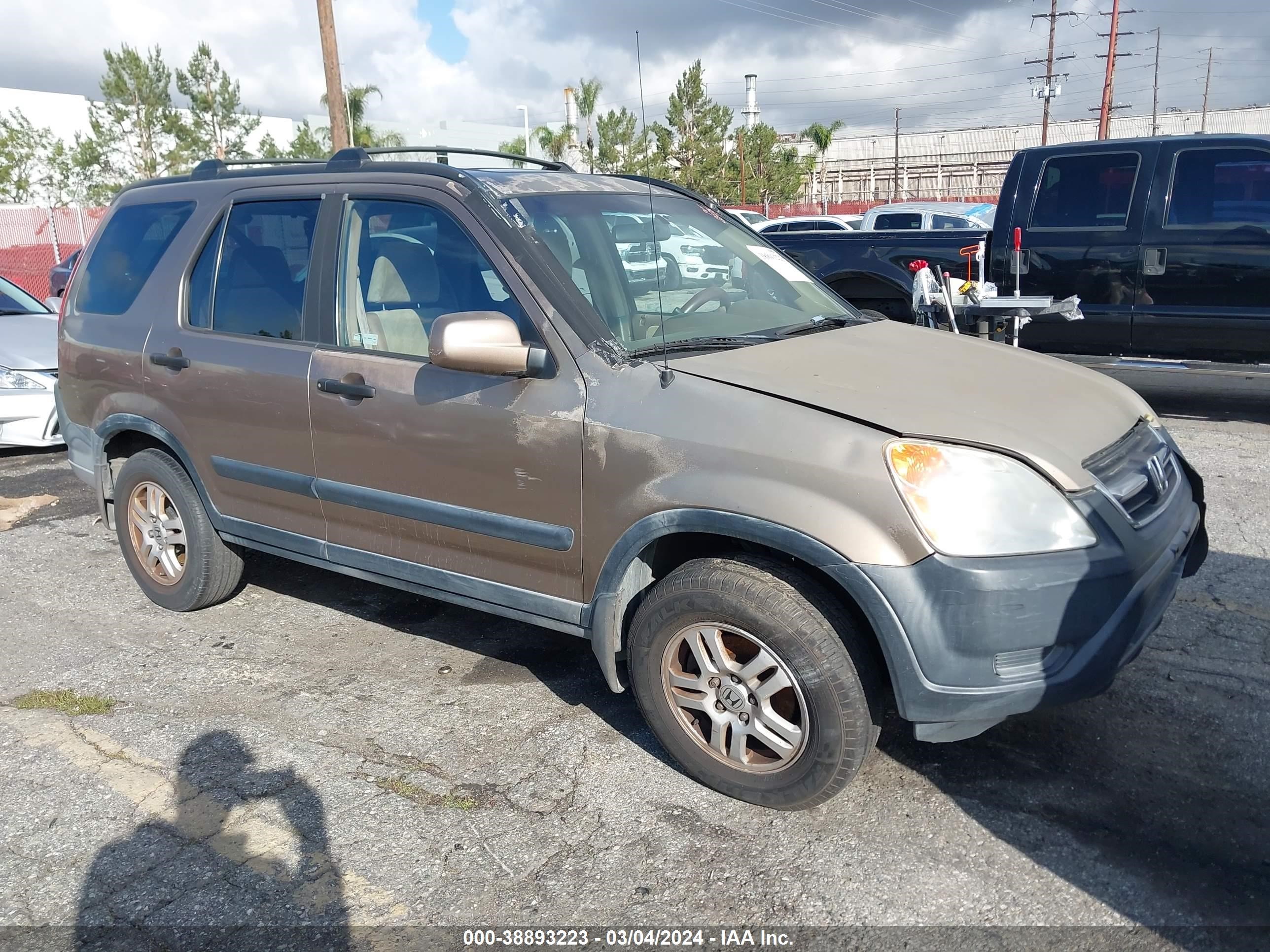 HONDA CR-V 2002 jhlrd78832c090912