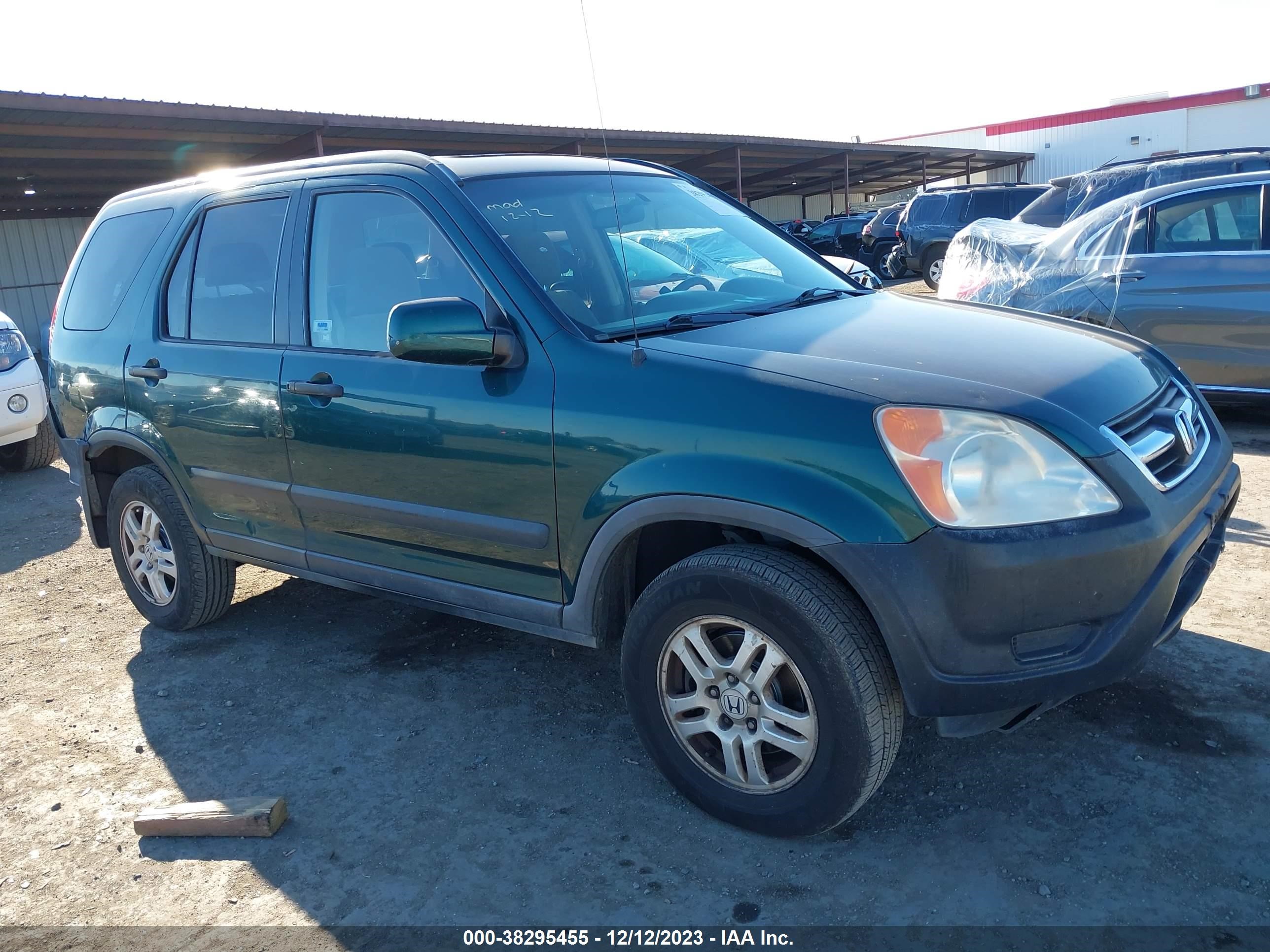 HONDA CR-V 2004 jhlrd78834c050221