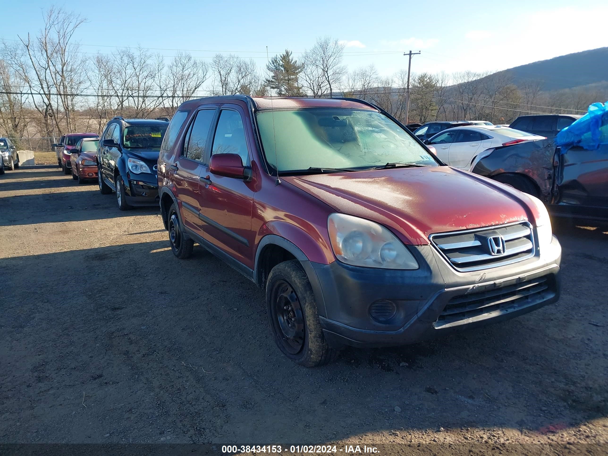 HONDA CR-V 2005 jhlrd78835c018645