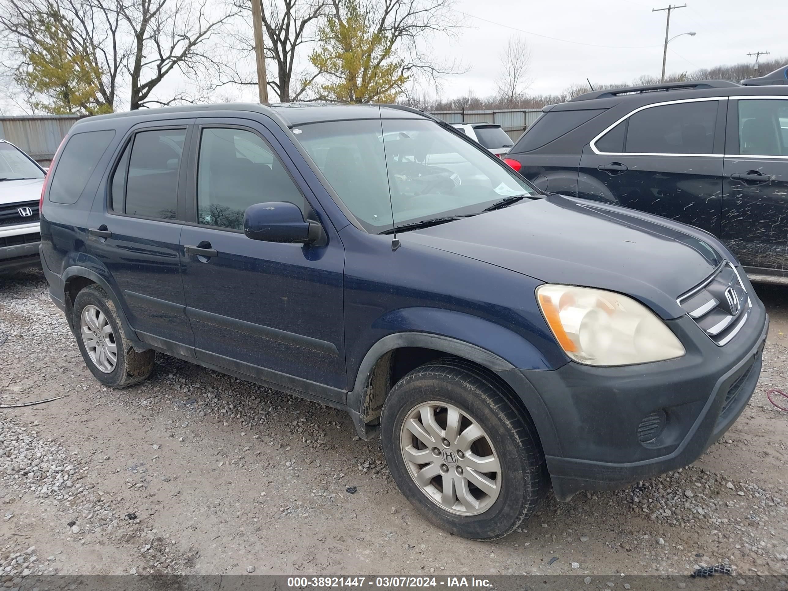 HONDA CR-V 2006 jhlrd78836c004178