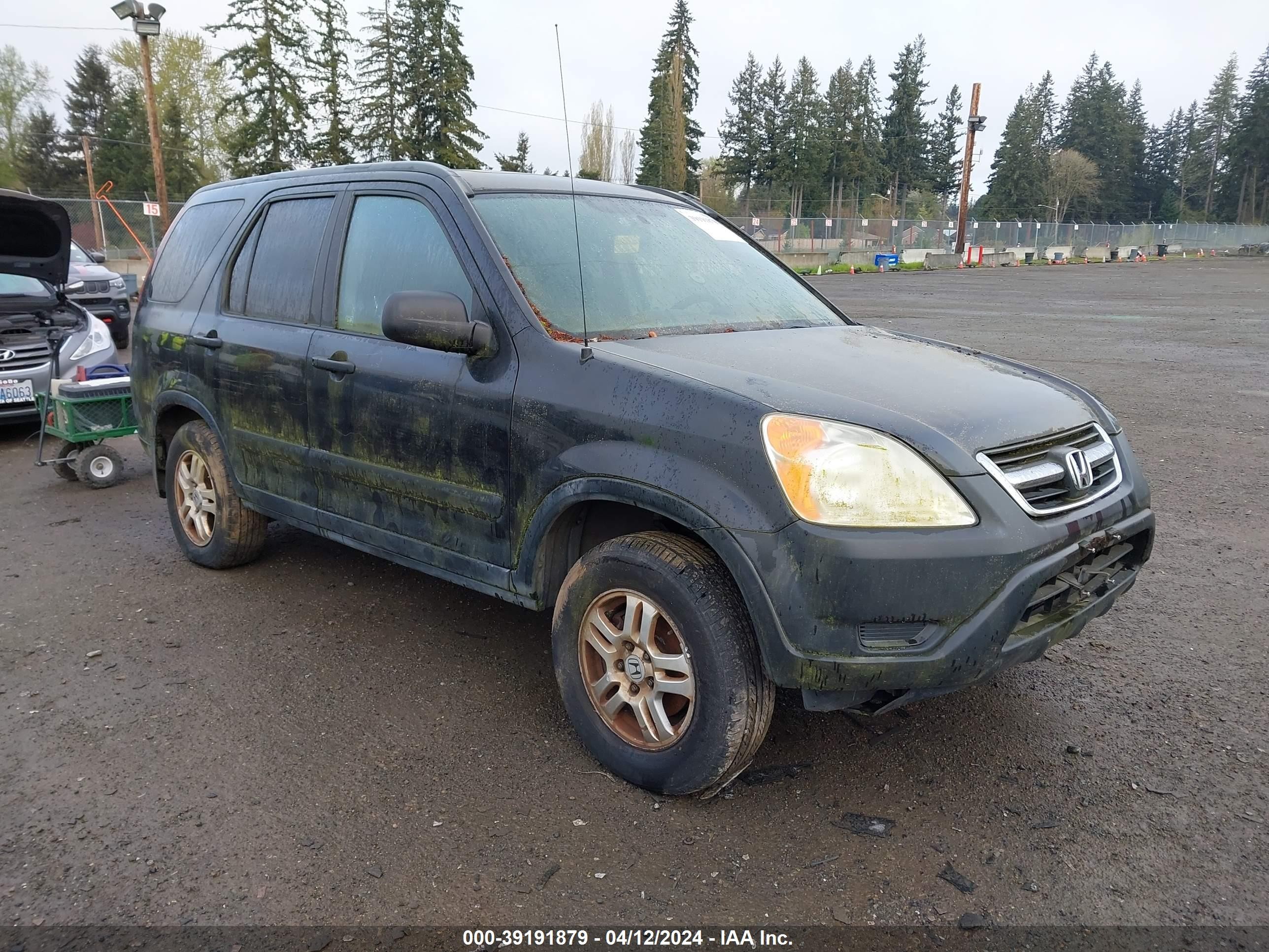 HONDA CR-V 2002 jhlrd78842c039855