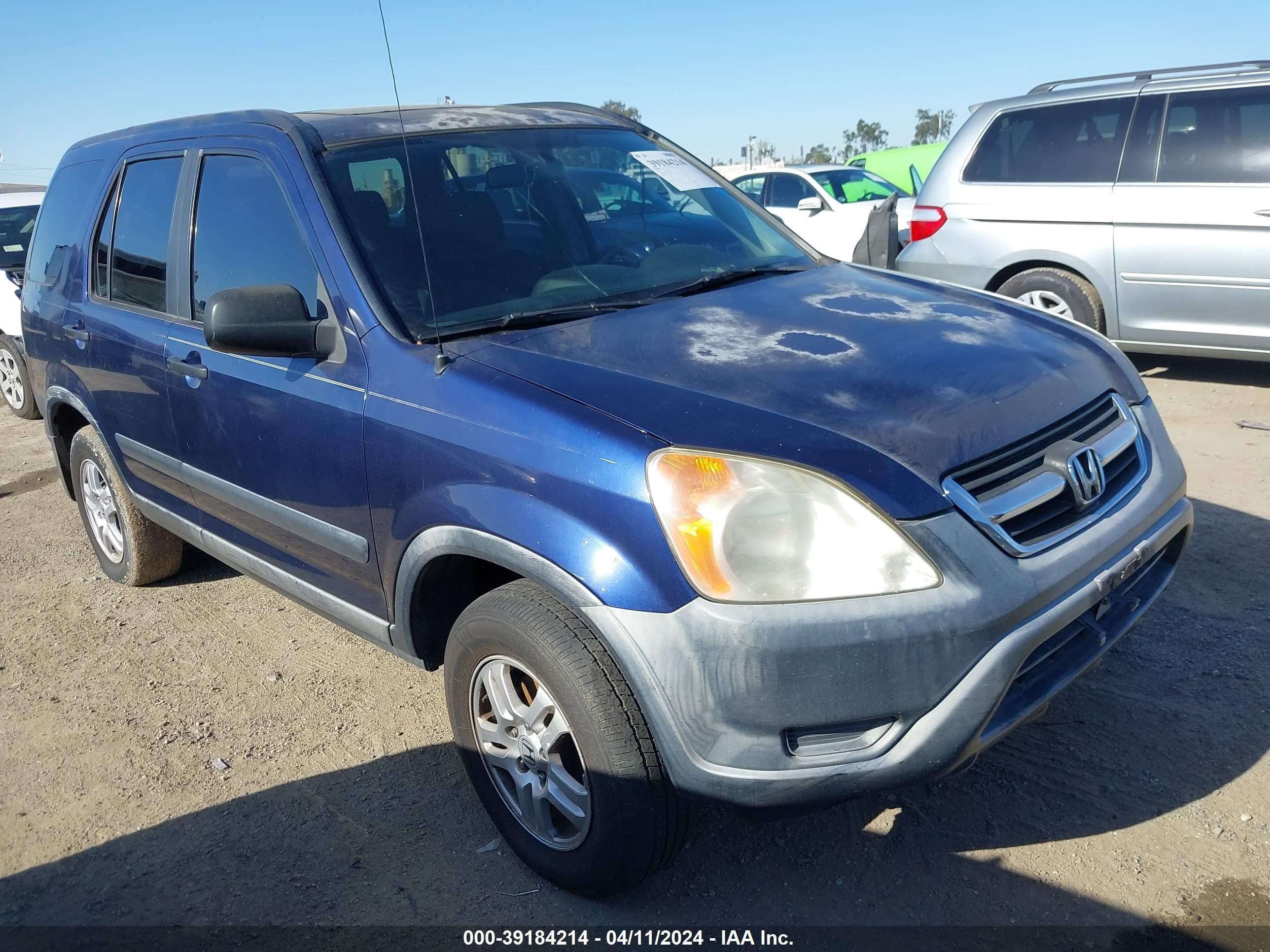 HONDA CR-V 2003 jhlrd78843c020756