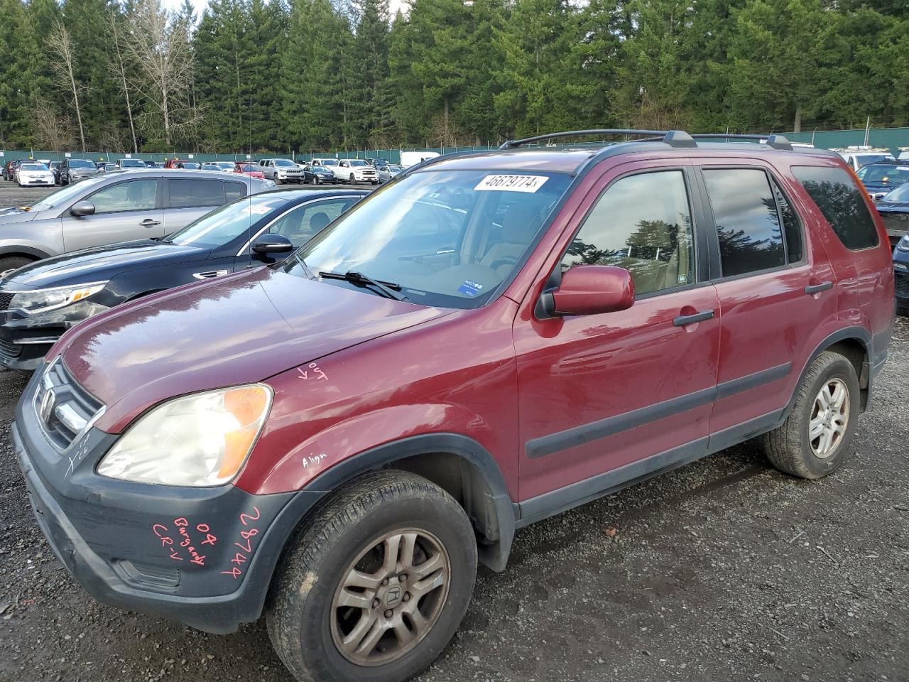 HONDA CR-V 2004 jhlrd78844c002260