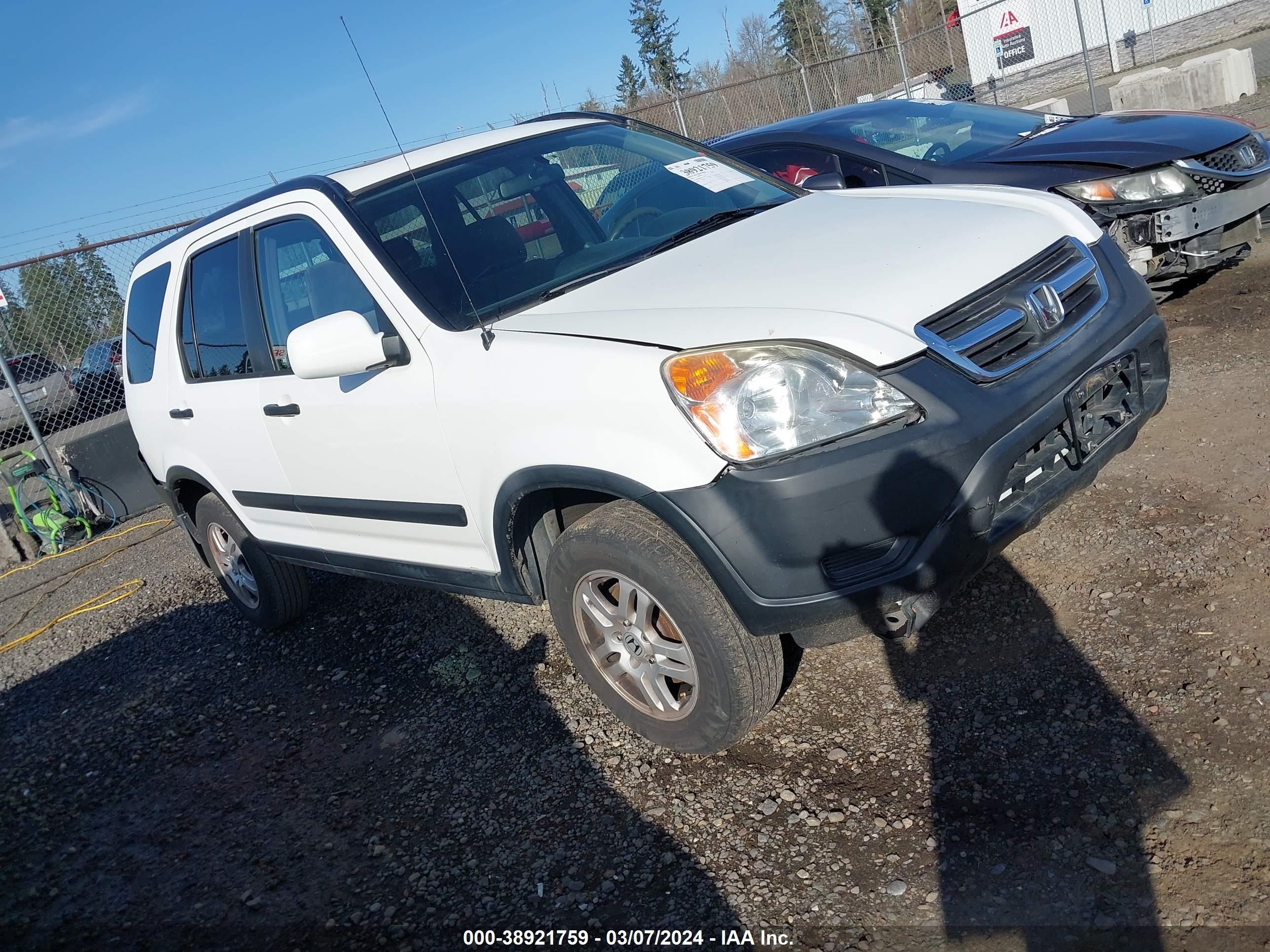 HONDA CR-V 2004 jhlrd78844c017633