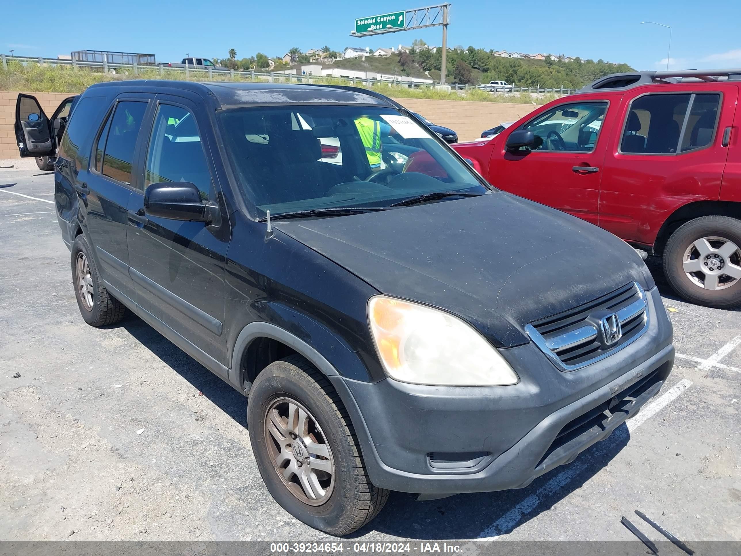 HONDA CR-V 2004 jhlrd78844c043195