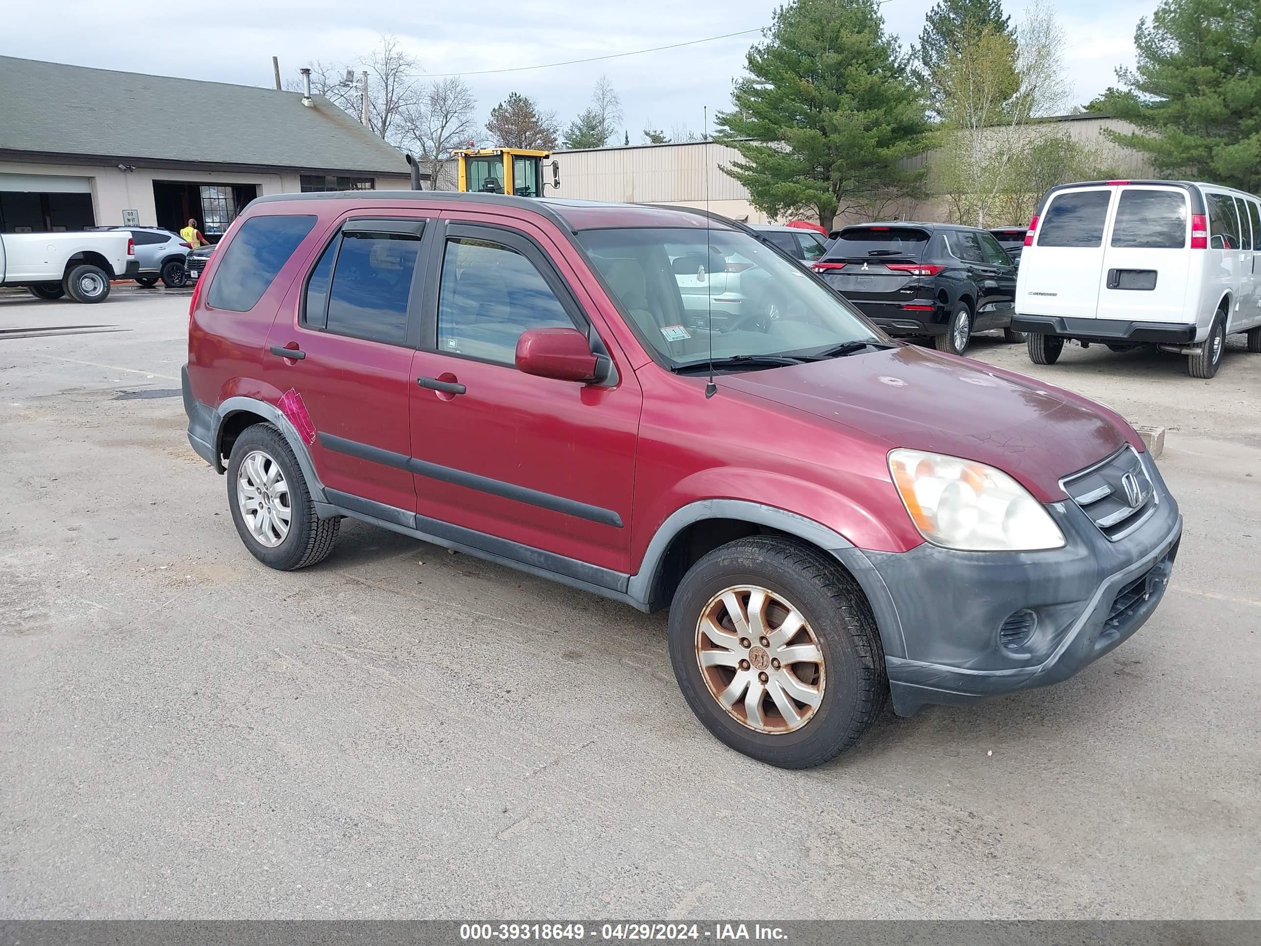 HONDA CR-V 2005 jhlrd78845c028200