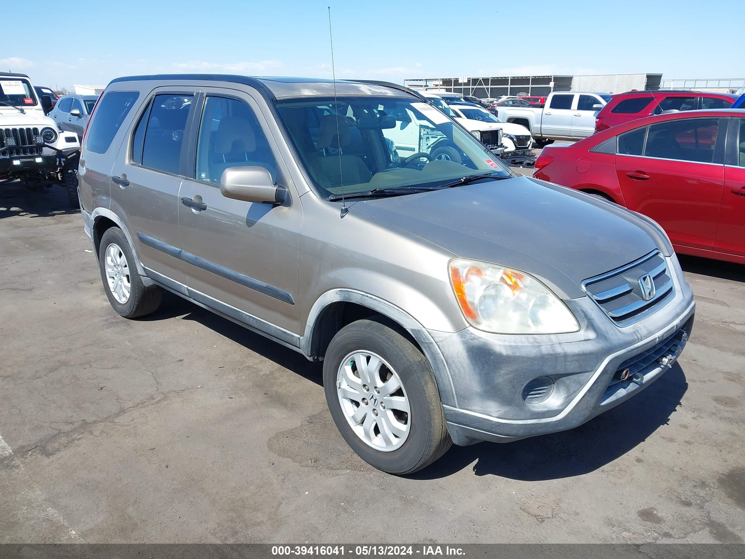 HONDA CR-V 2005 jhlrd78845c056675