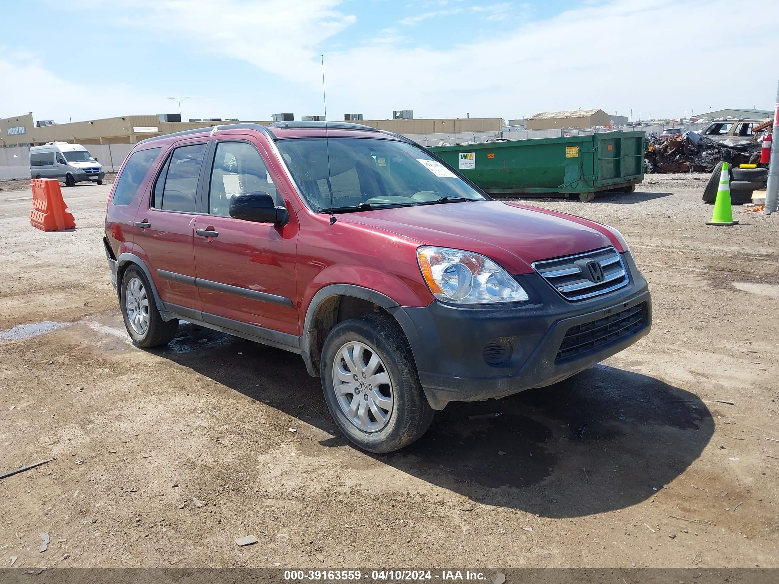 HONDA CR-V 2006 jhlrd78846c046407