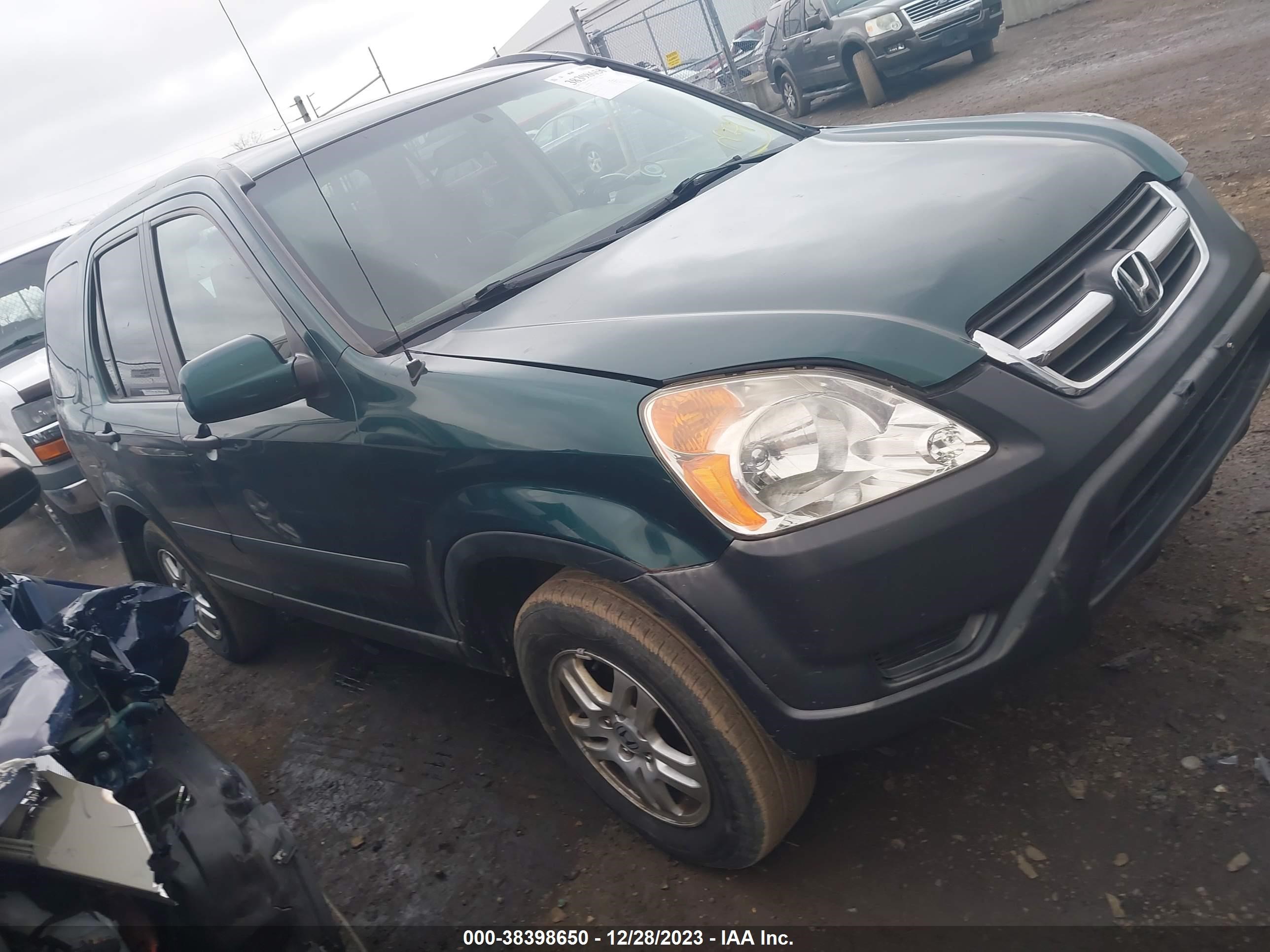 HONDA CR-V 2003 jhlrd78853c037713