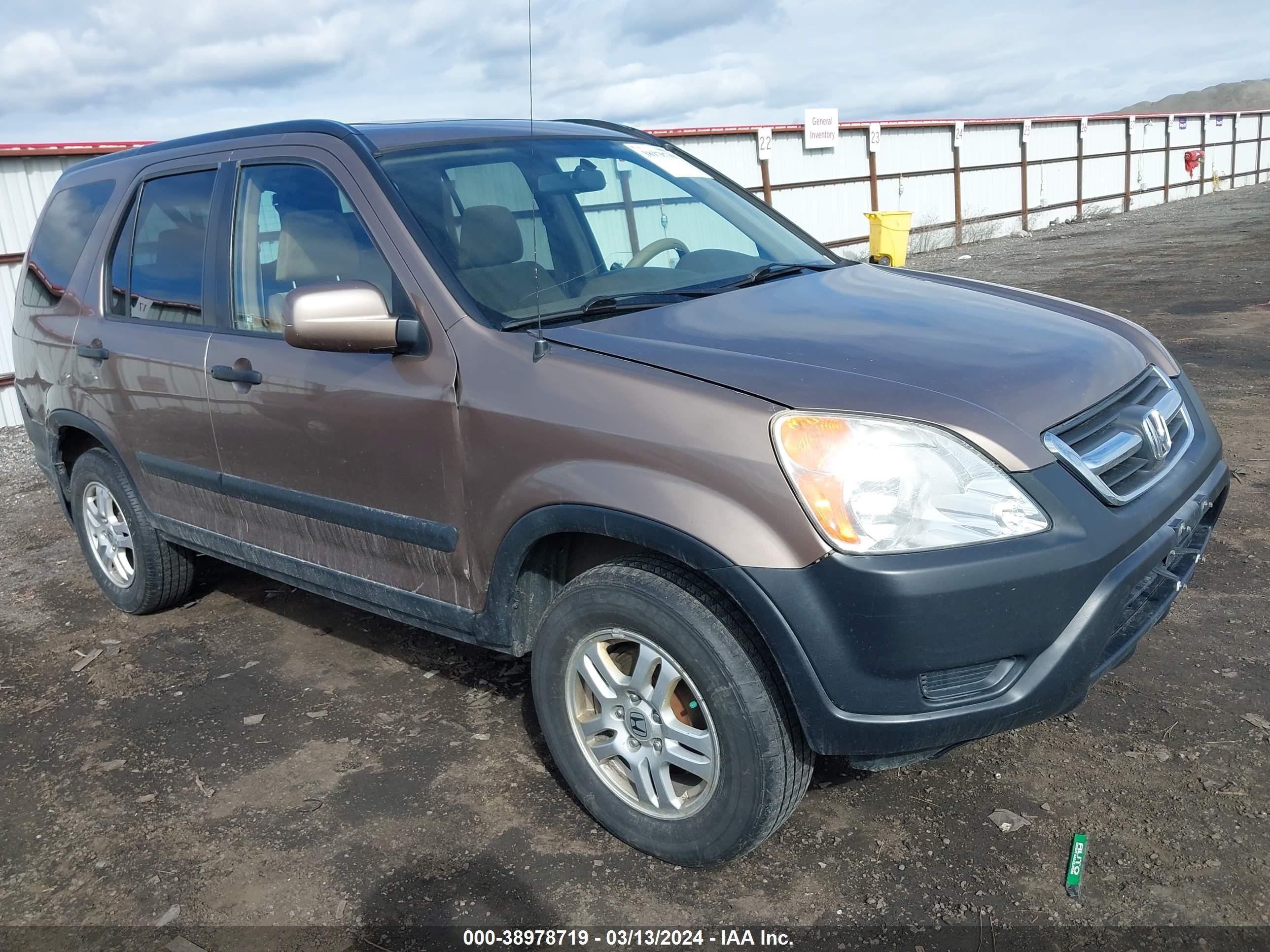 HONDA CR-V 2003 jhlrd78853c048128