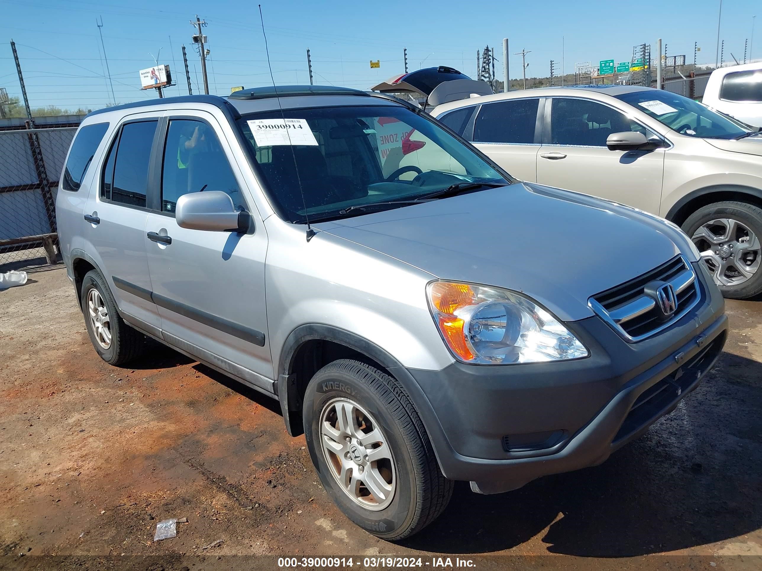 HONDA CR-V 2004 jhlrd78854c019889