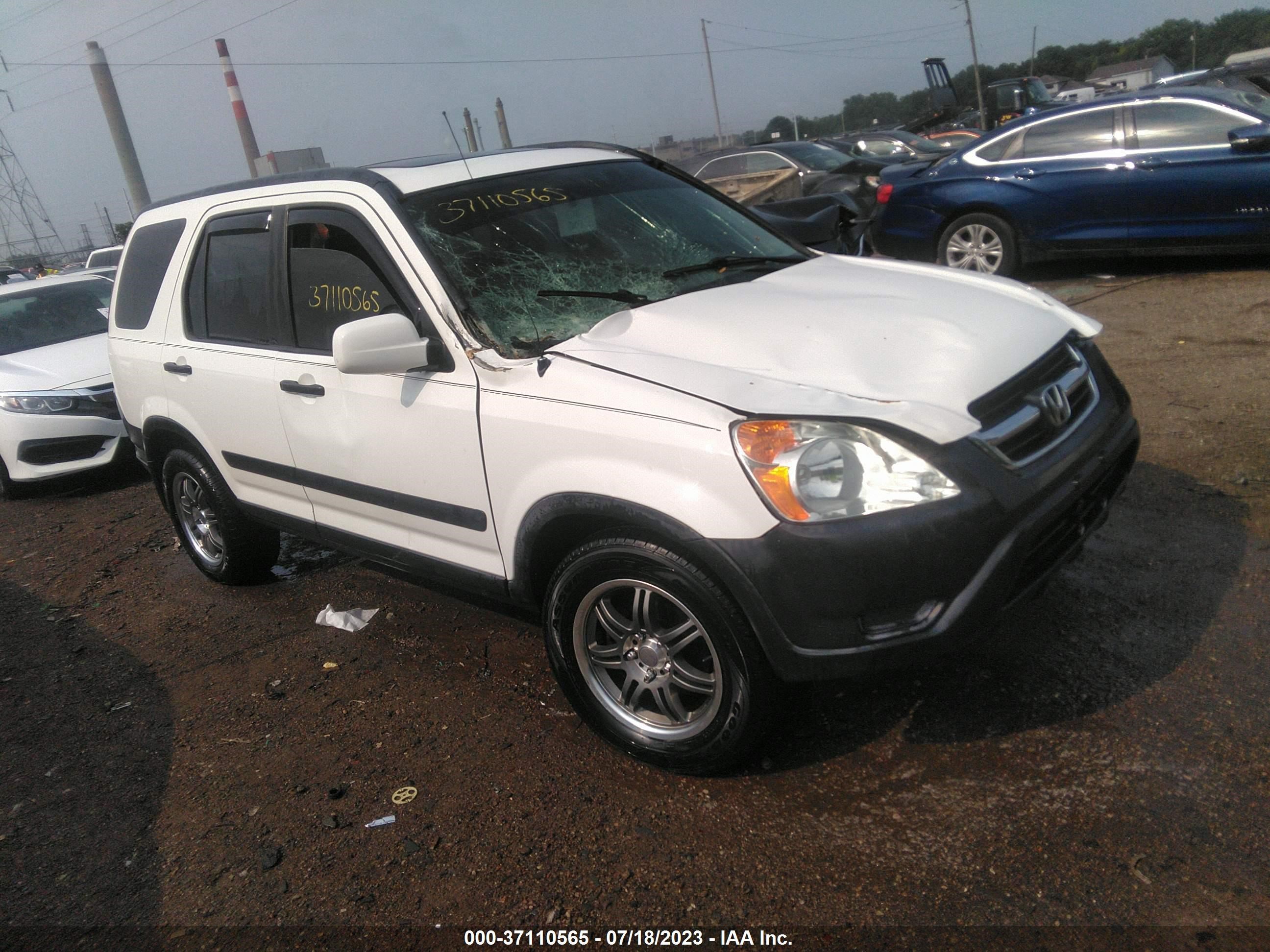 HONDA CR-V 2004 jhlrd78854c050284