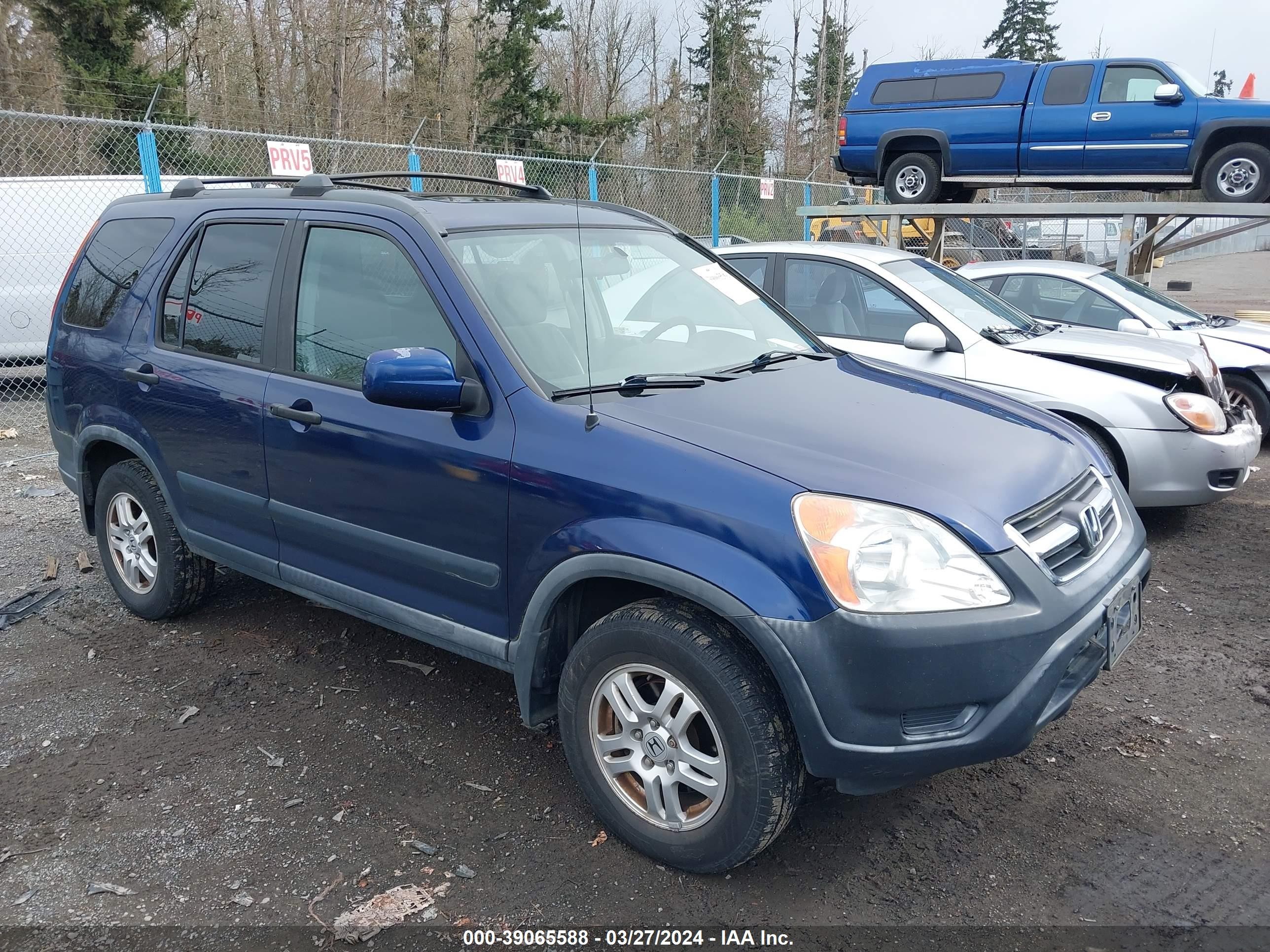 HONDA CR-V 2004 jhlrd78854c054061