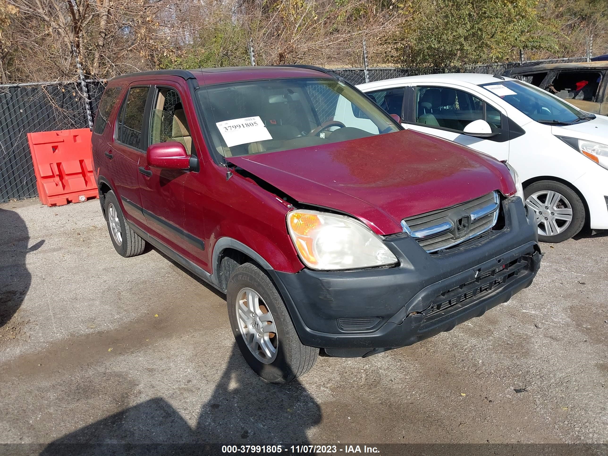 HONDA CR-V 2004 jhlrd78854l045540