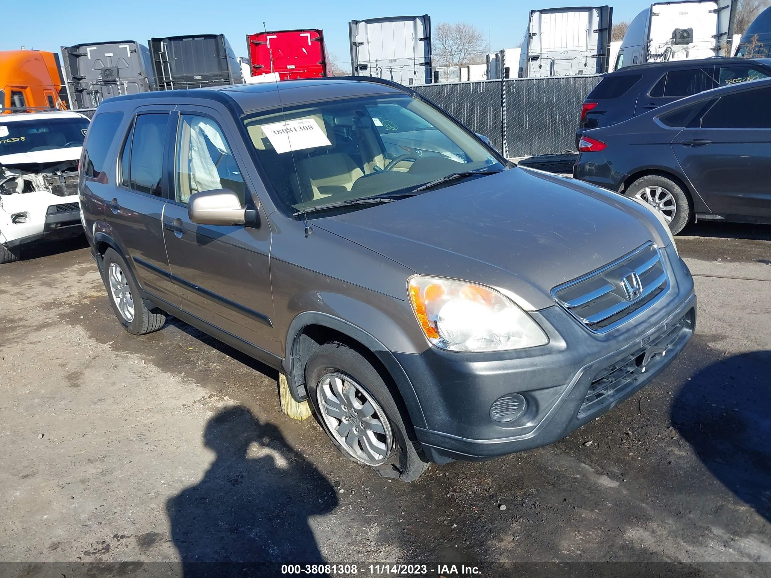 HONDA CR-V 2006 jhlrd78856c047601