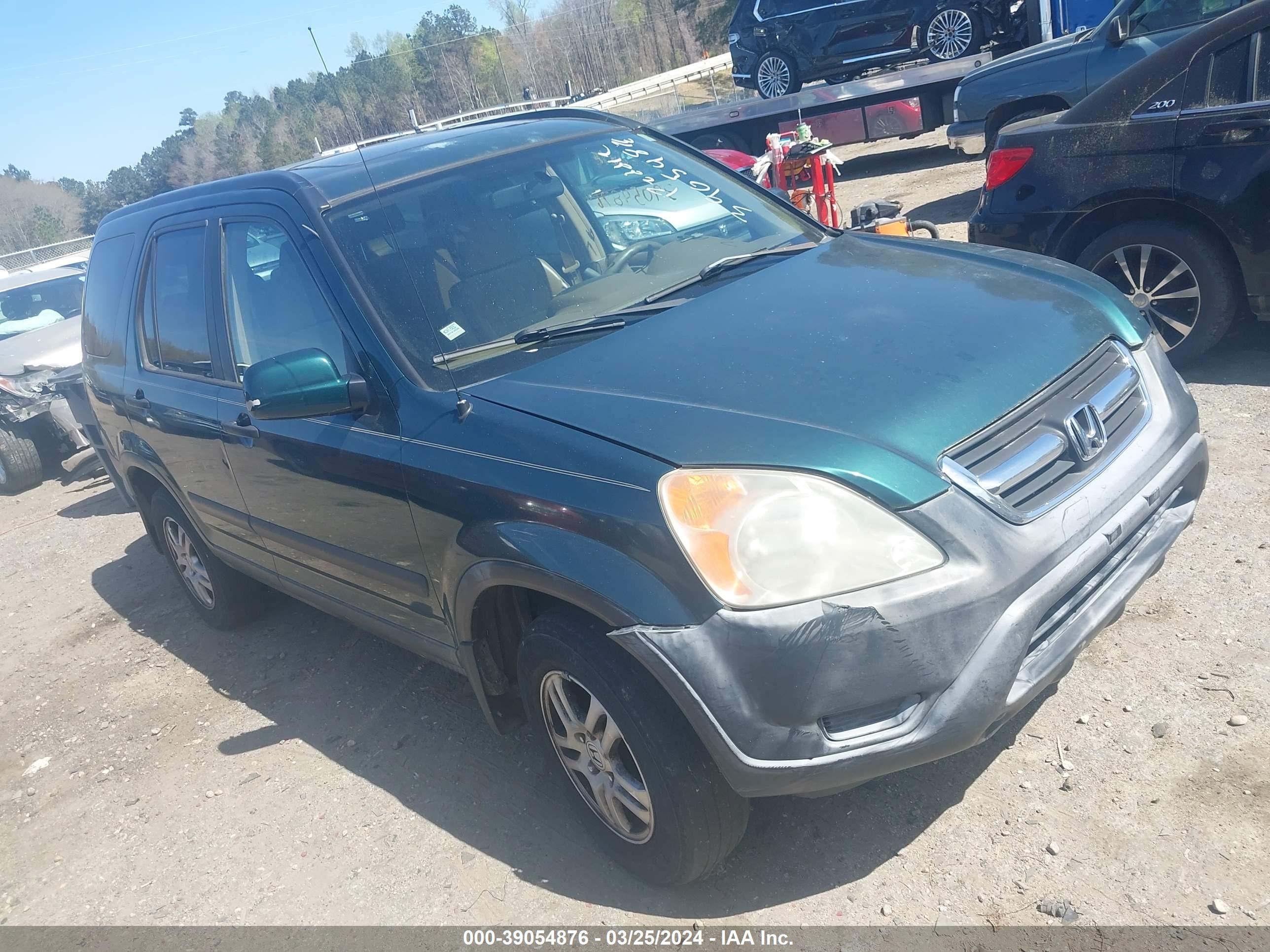 HONDA CR-V 2002 jhlrd78862c030882