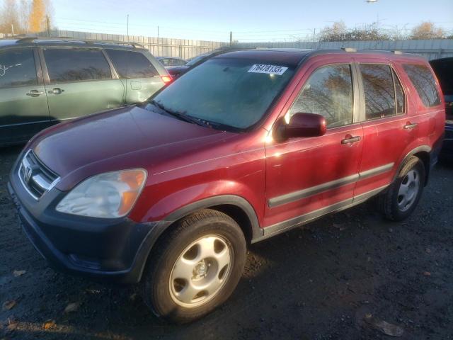 HONDA CRV 2002 jhlrd78862c048203