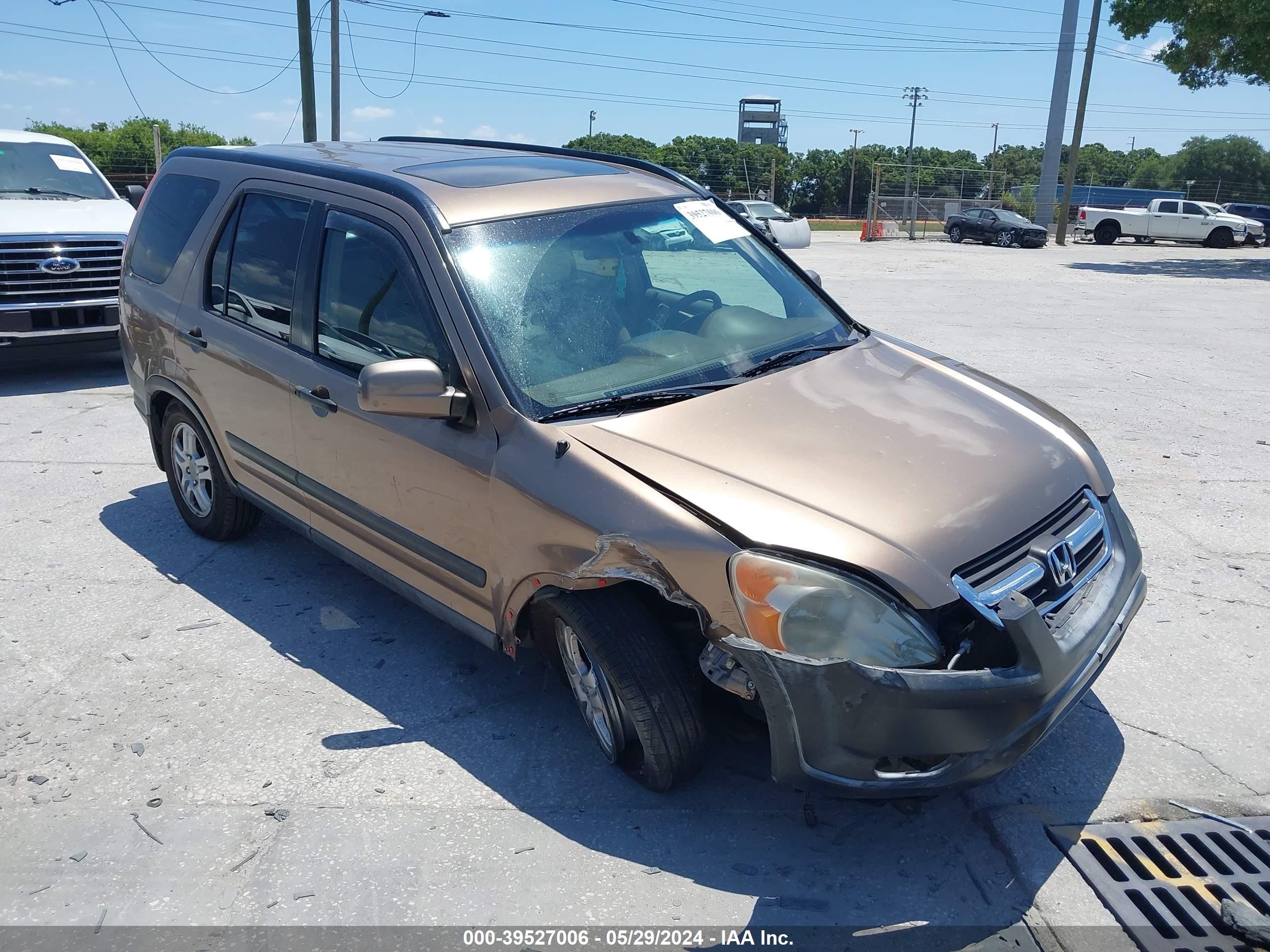 HONDA CR-V 2002 jhlrd78862c093769