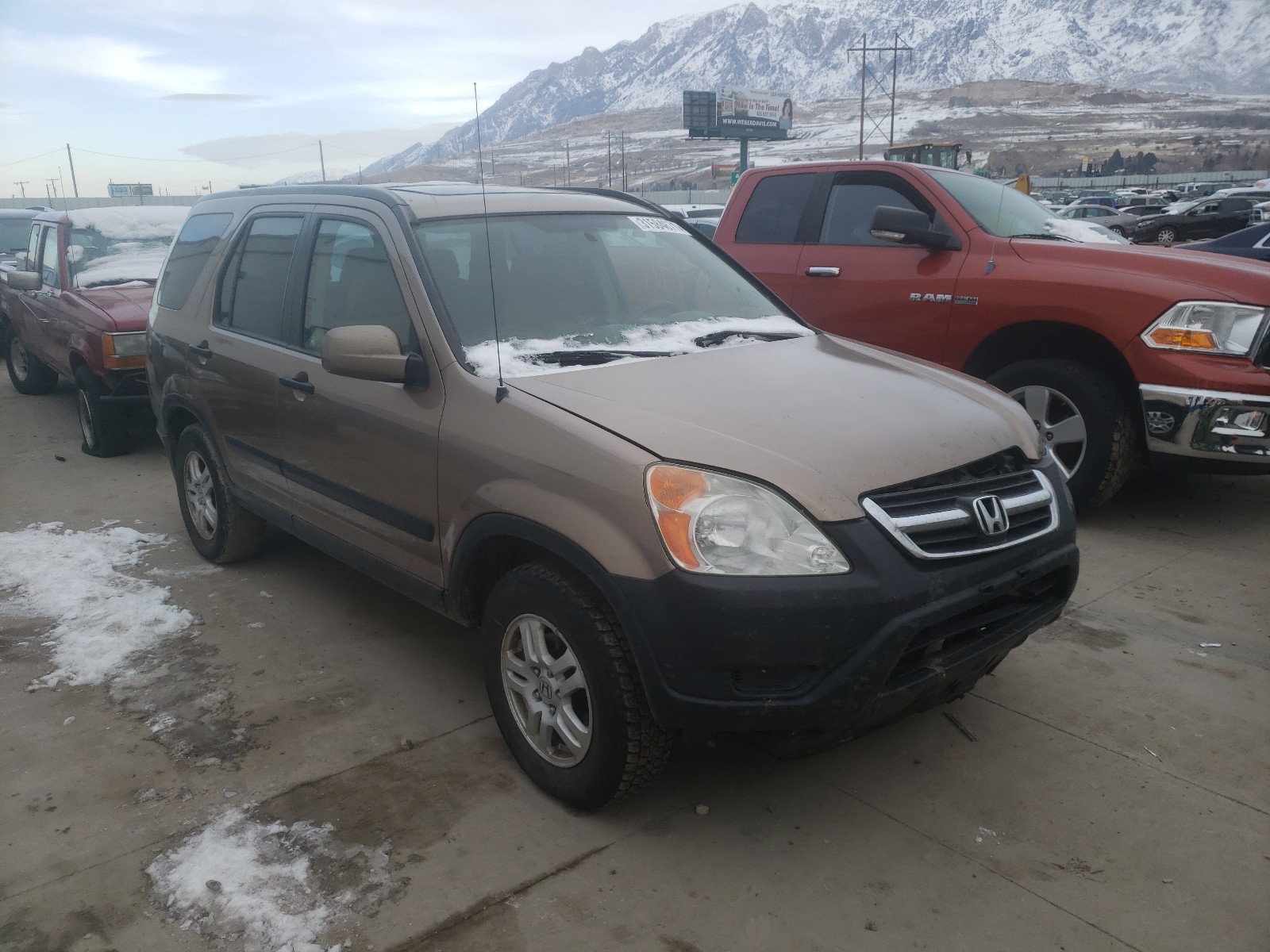 HONDA CR-V EX 2003 jhlrd78863c019611