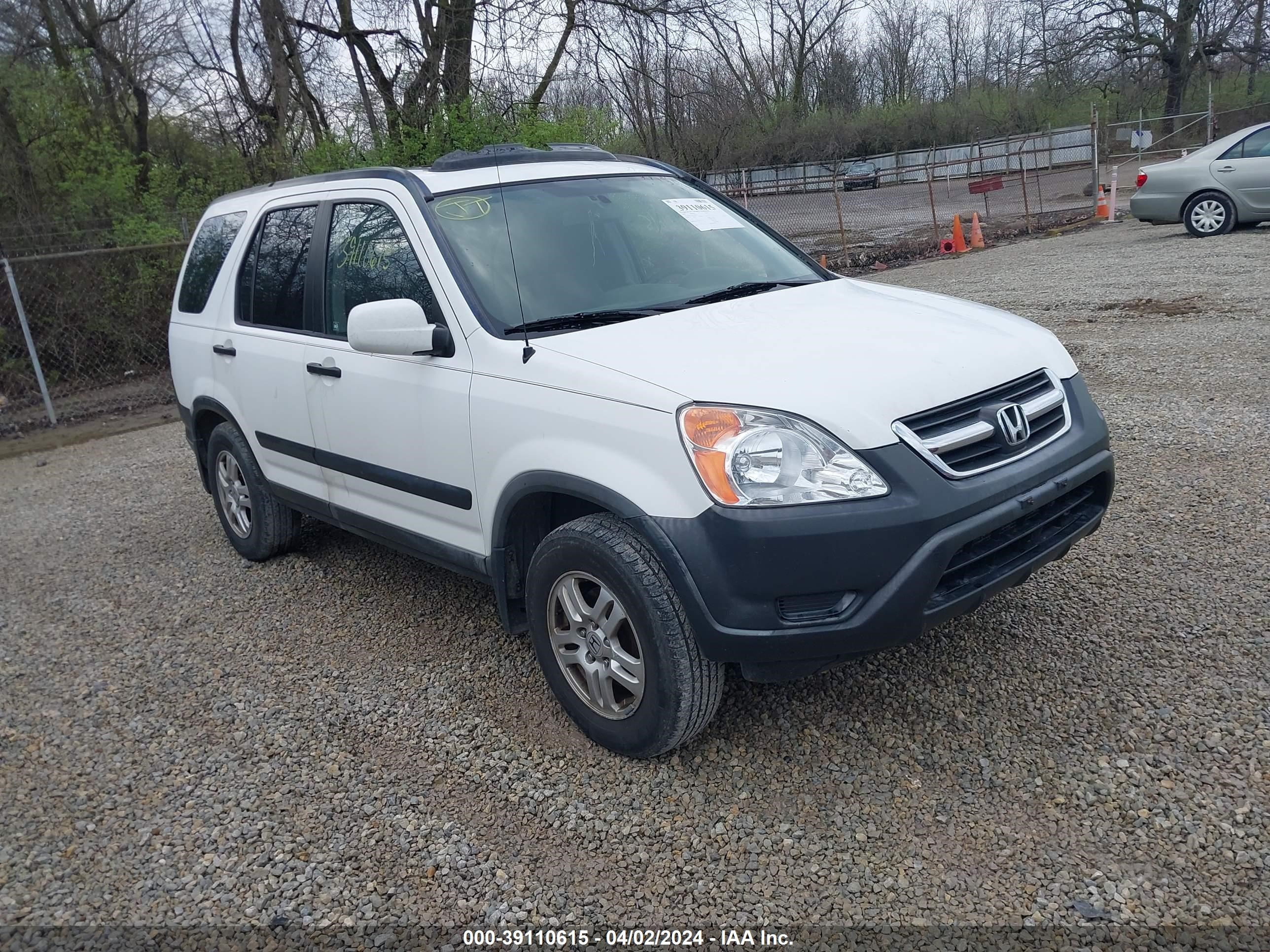 HONDA CR-V 2004 jhlrd78864c053453