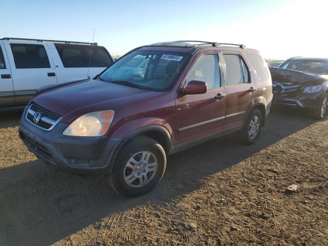 HONDA CR-V EX 2004 jhlrd78864c059978