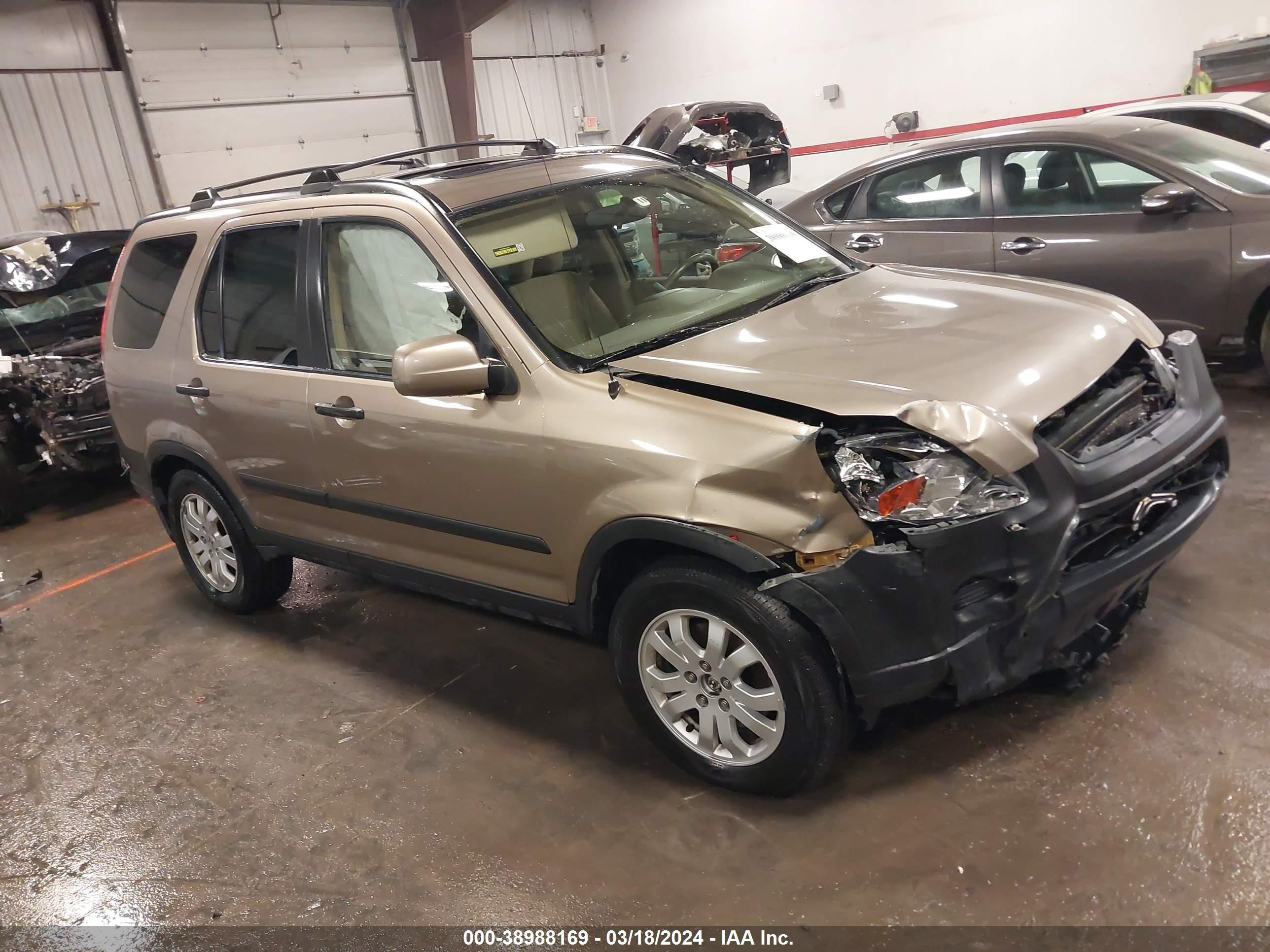 HONDA CR-V 2005 jhlrd78865c063689