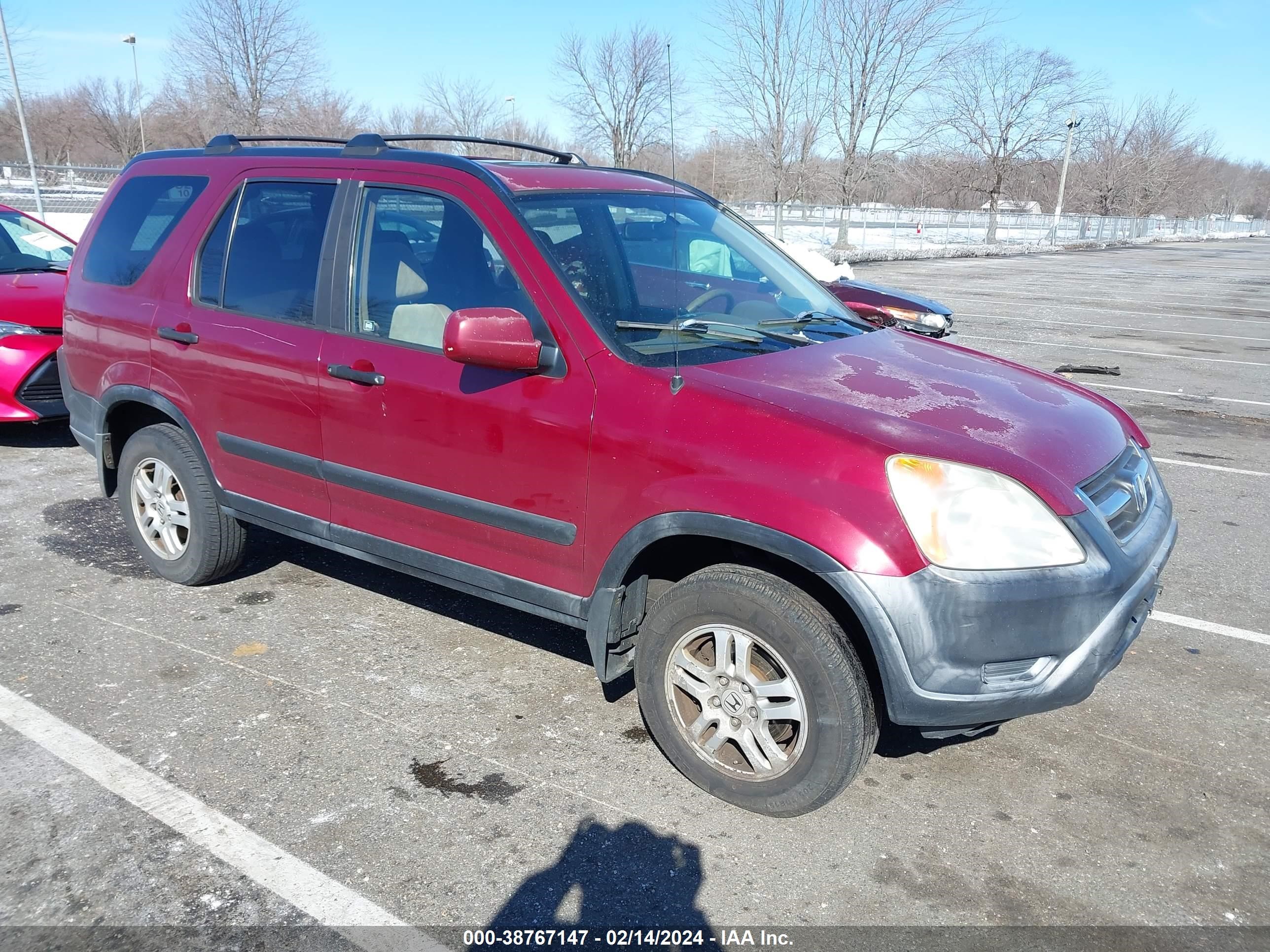 HONDA CR-V 2002 jhlrd78872c010589