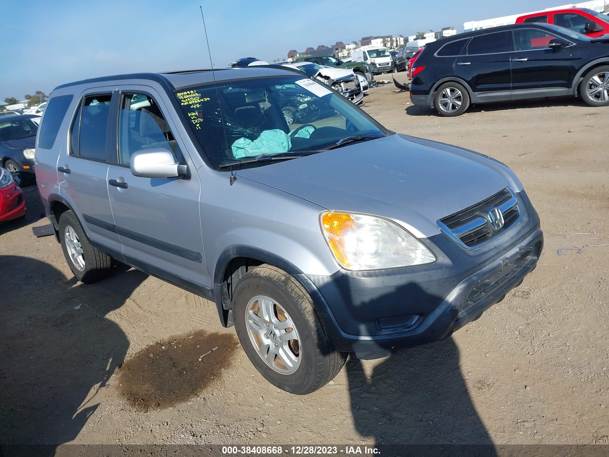 HONDA CR-V 2002 jhlrd78872c013976