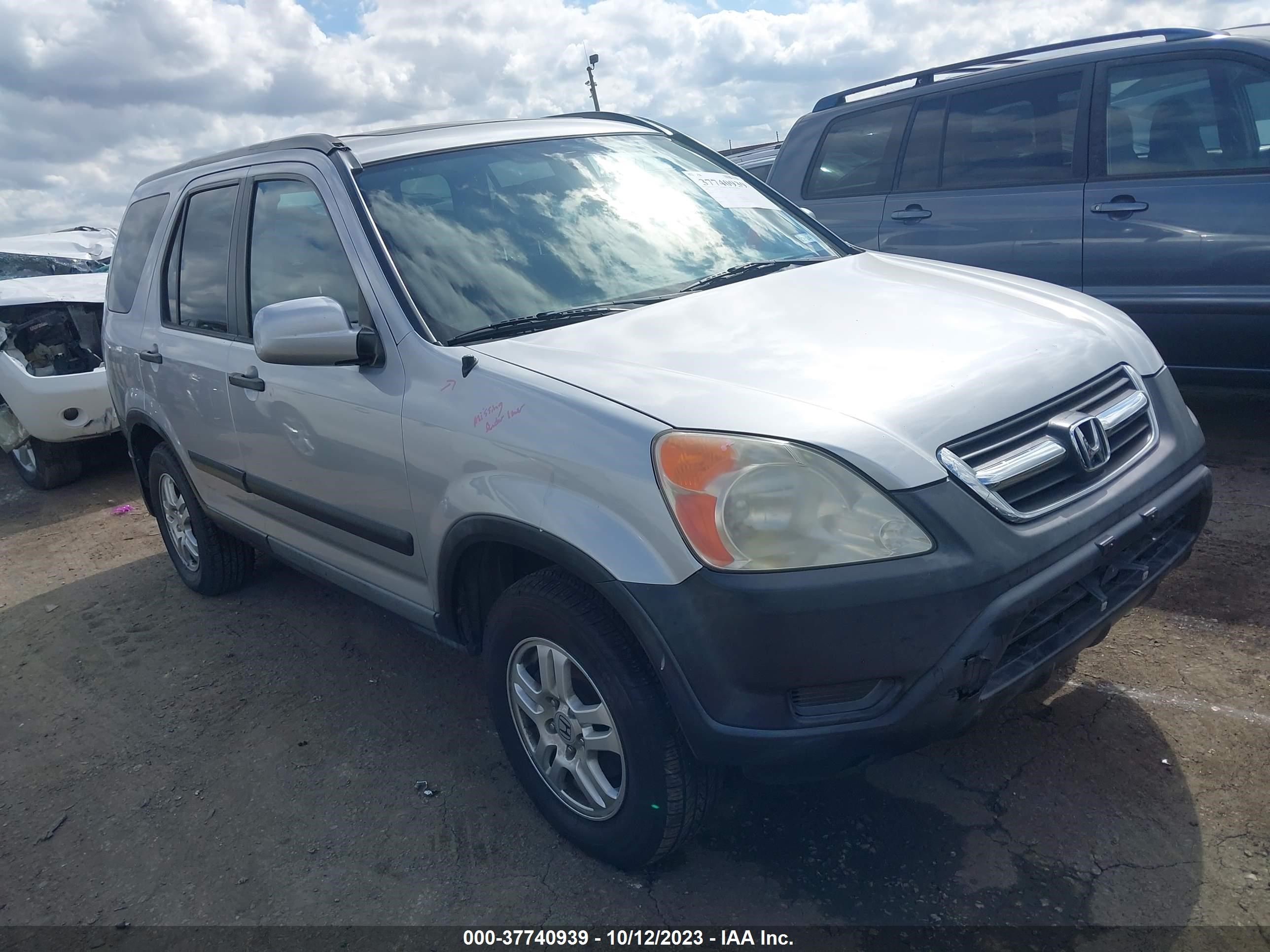 HONDA CR-V 2003 jhlrd78873c048860