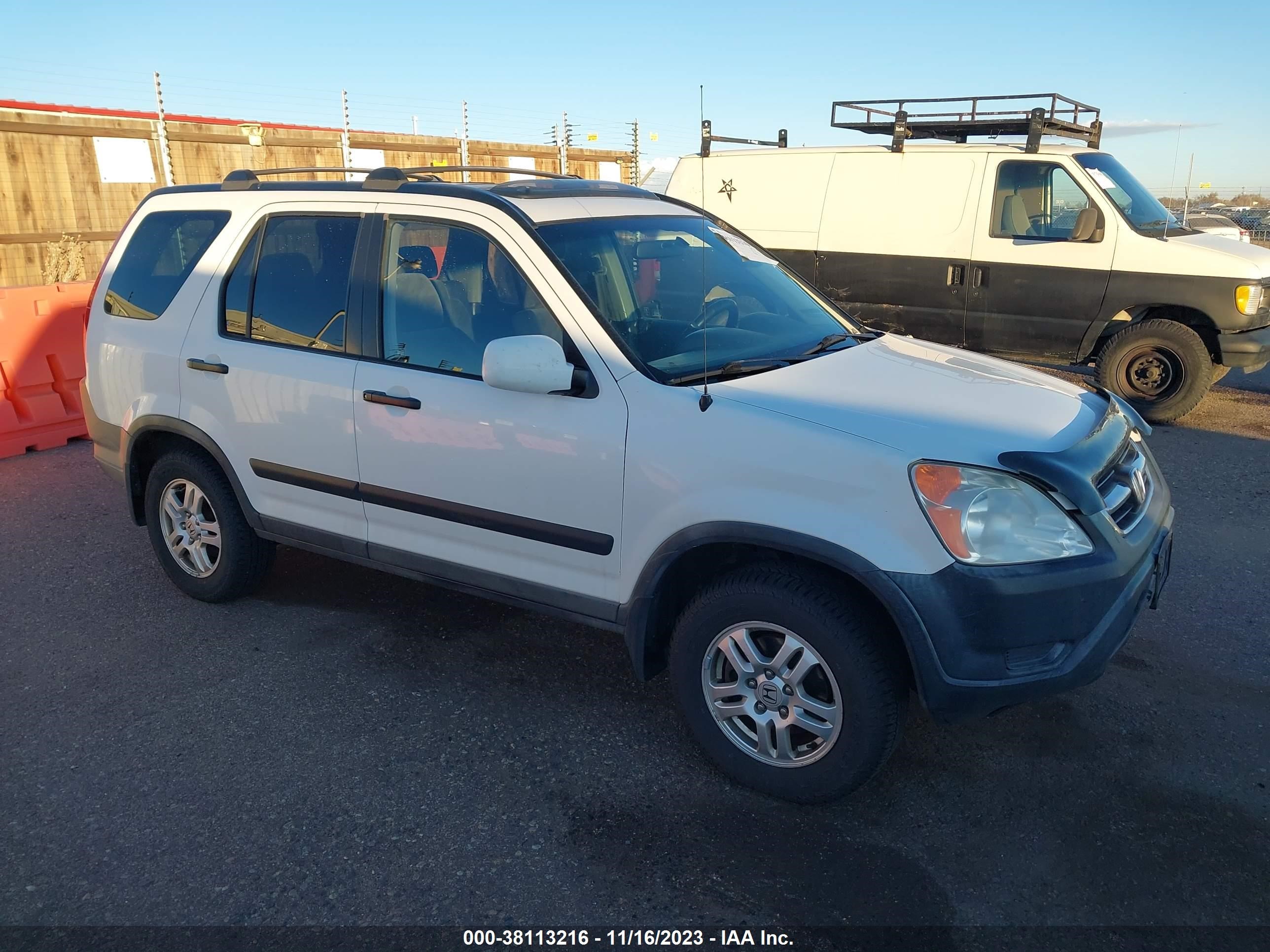 HONDA CR-V 2004 jhlrd78874c003936